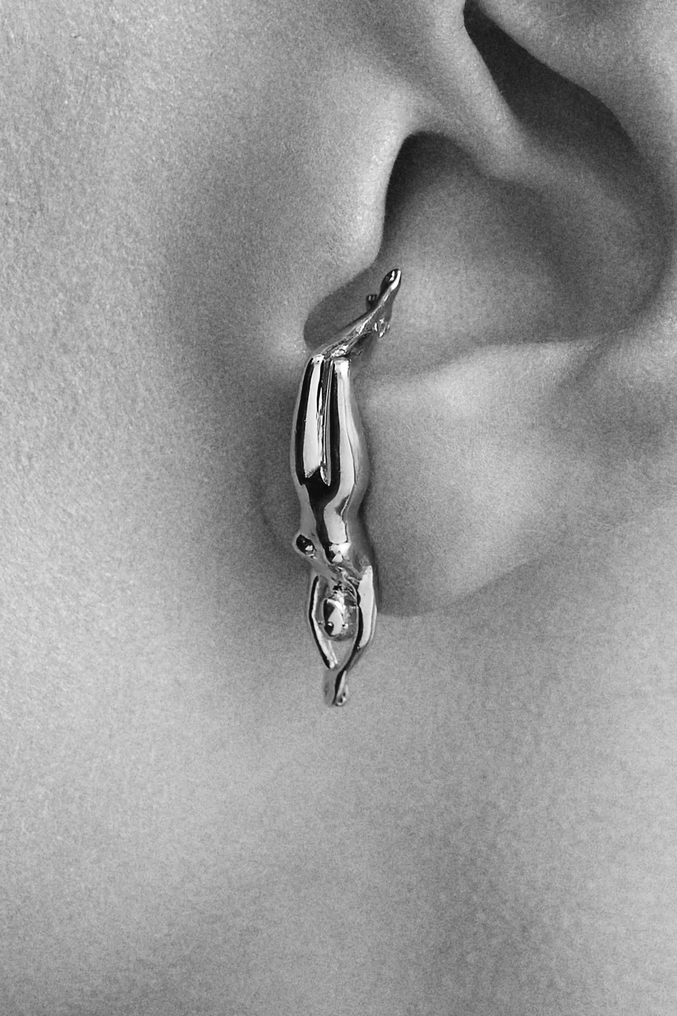 18K Gold Vermeil Eugênia Sole Earrings - Image 5