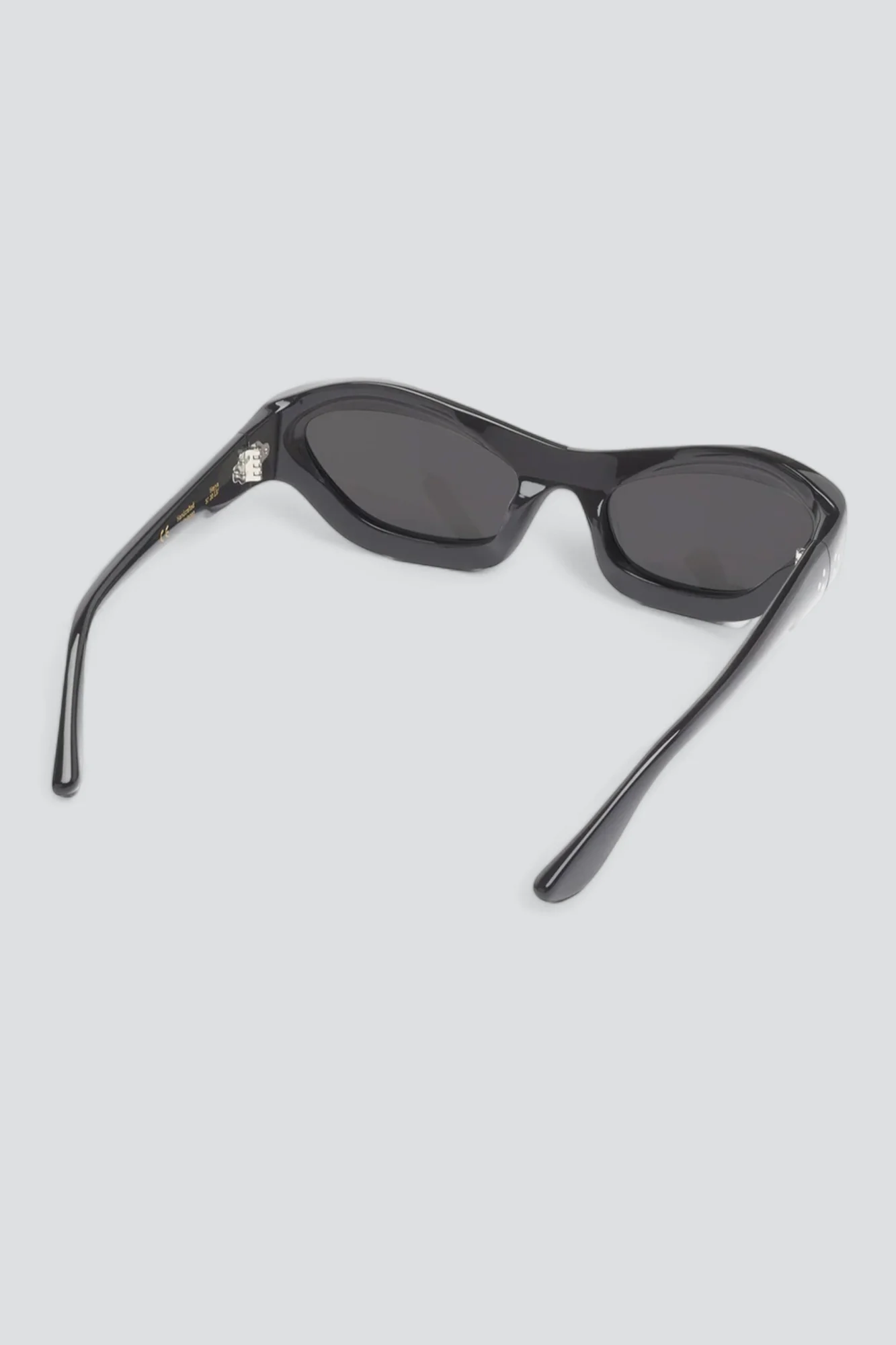 Acetate Black Hayya Sunglasses - Image 4