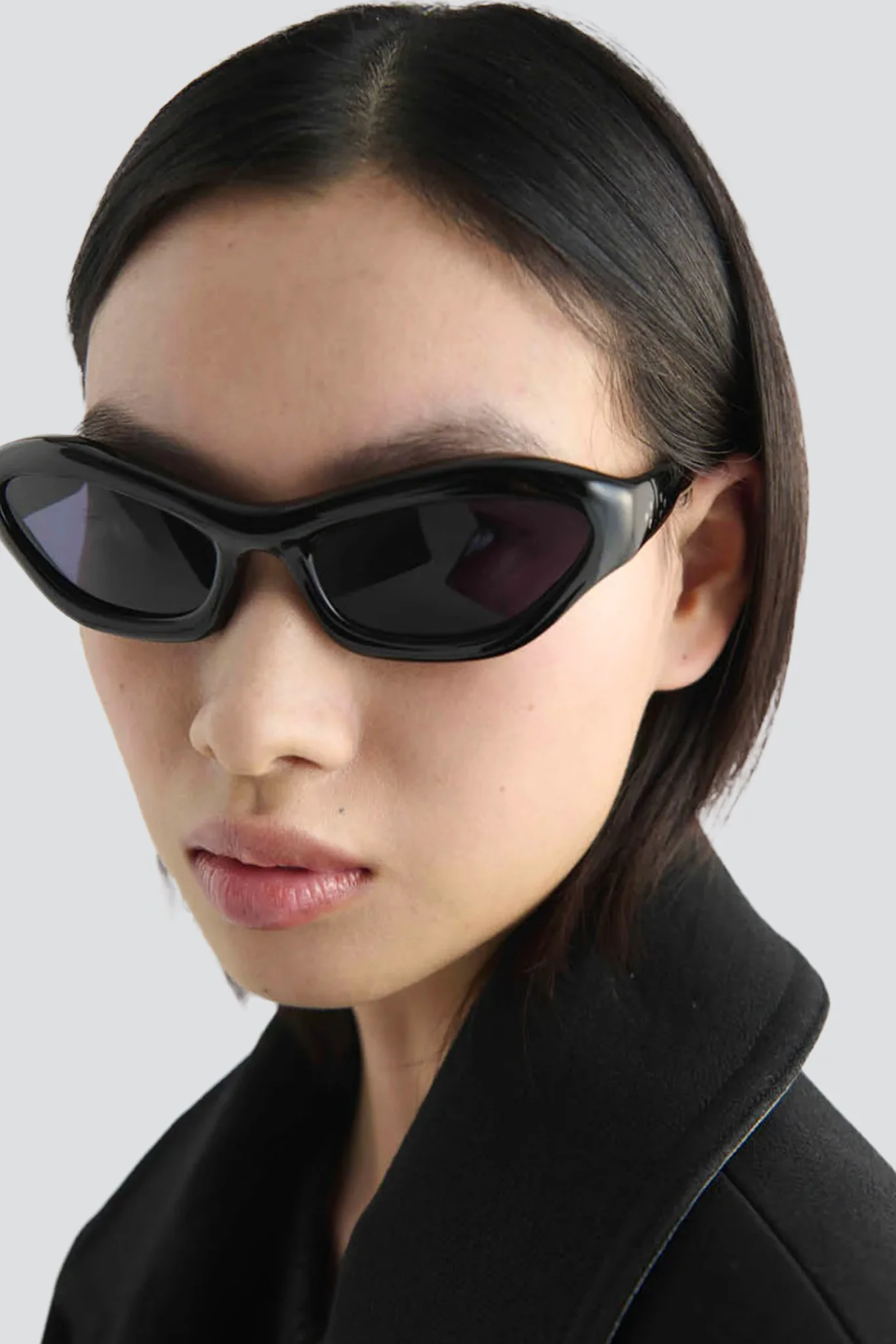 Acetate Black Hayya Sunglasses - Image 5