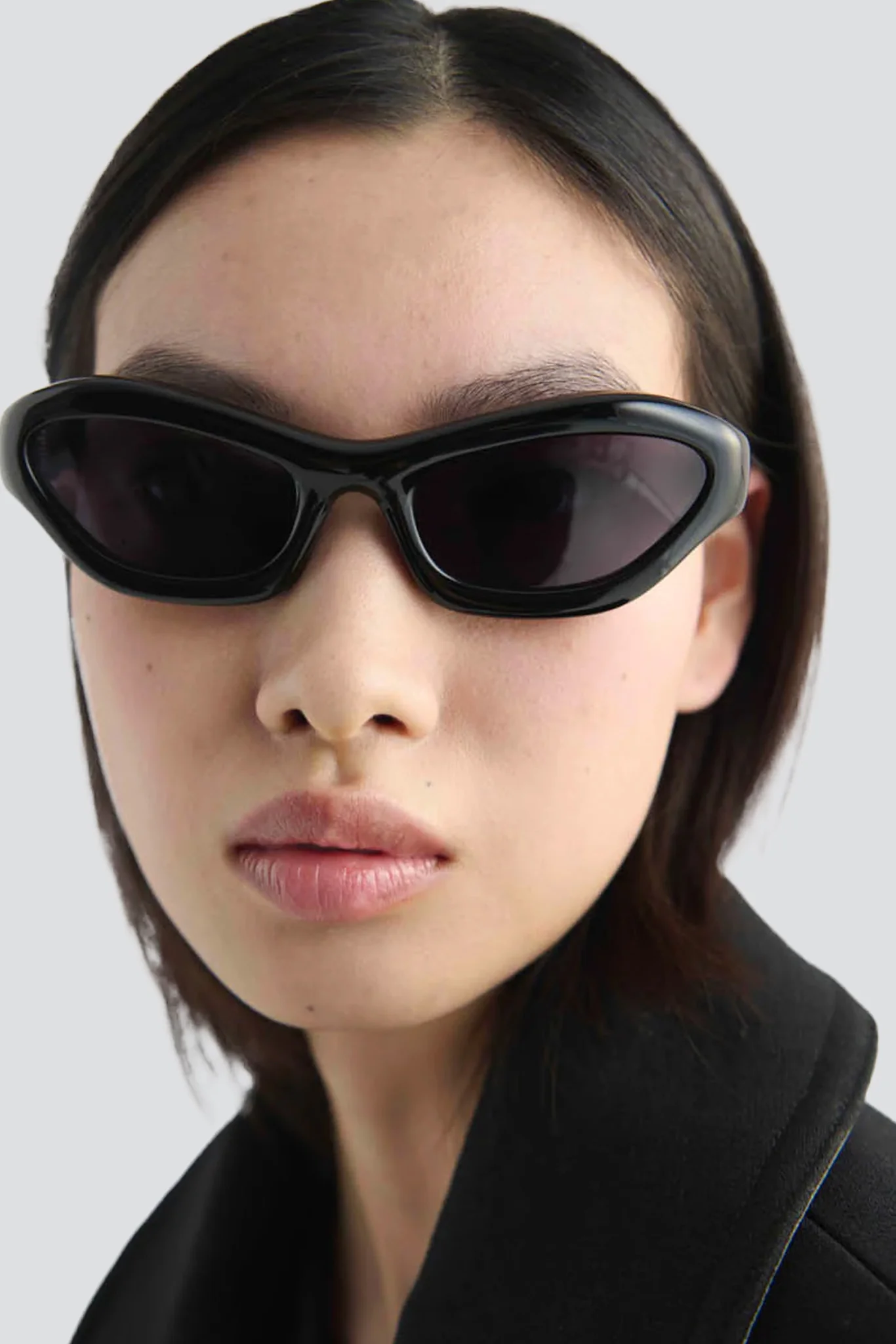 Acetate Black Hayya Sunglasses - Image 7