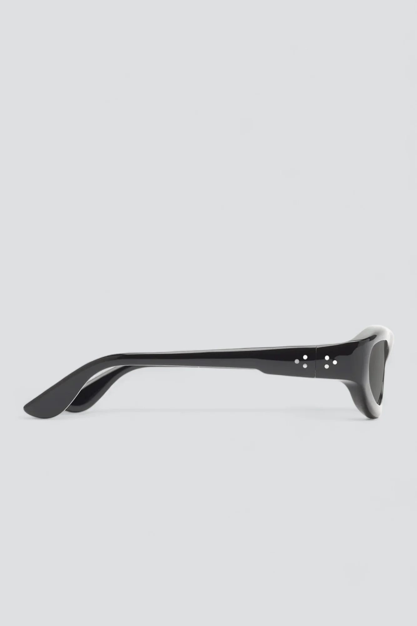Acetate Black Uns Sunglasses - Image 3