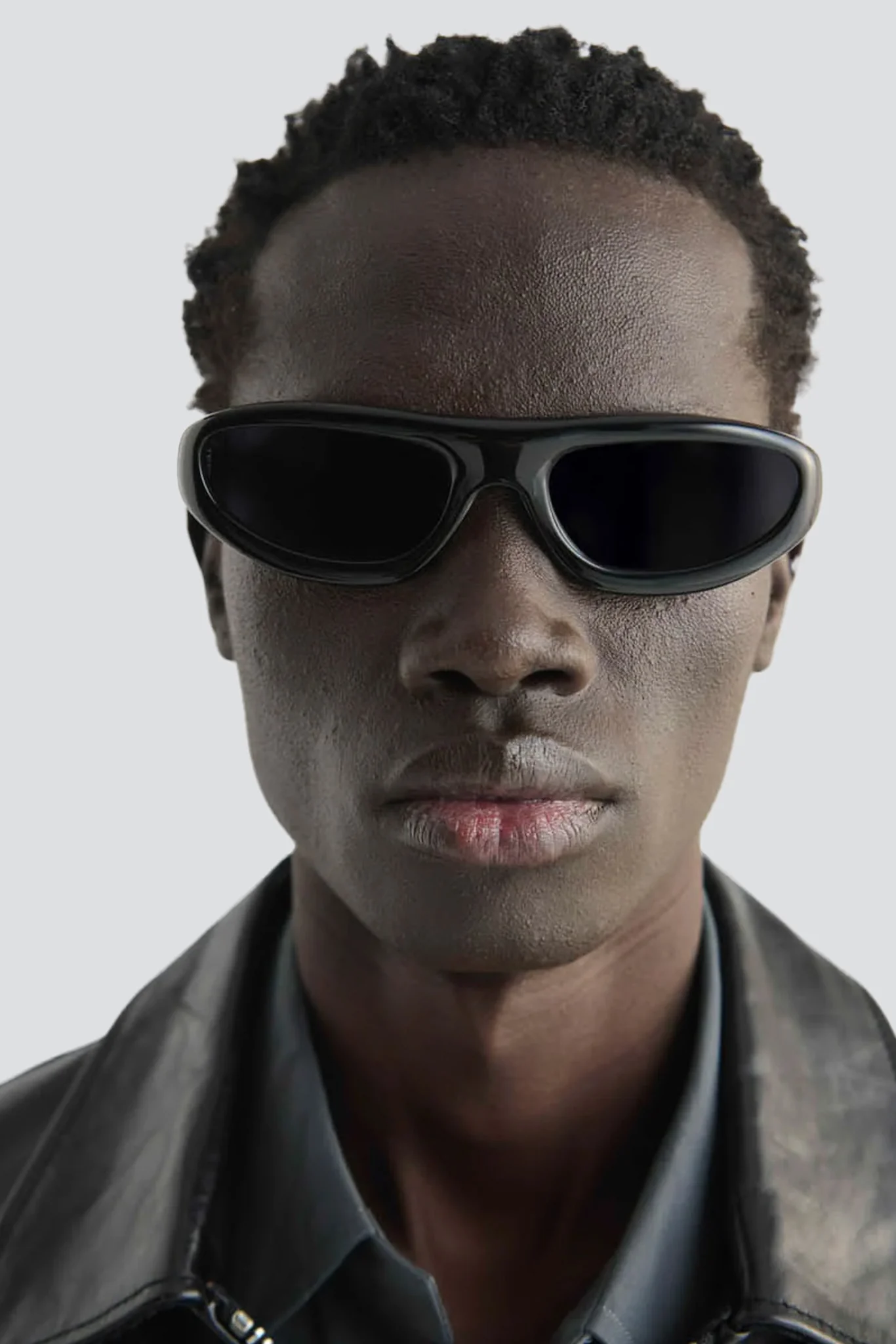 Acetate Black Uns Sunglasses - Image 7