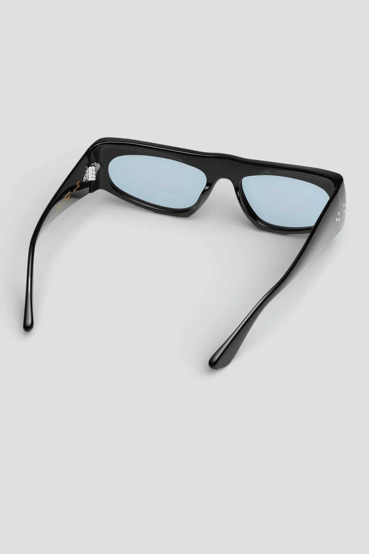 Acetate Black Elin Sunglasses - Image 3