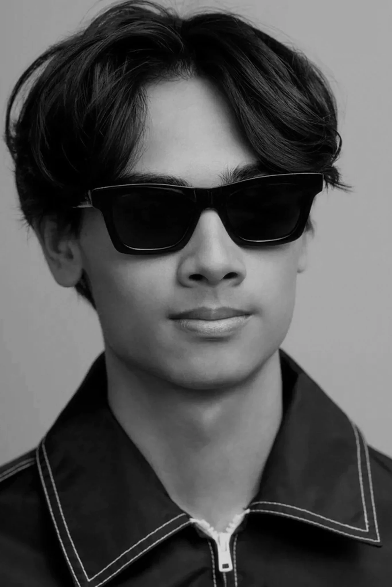 Acetate Krakow Sunglasses - Black - Image 4