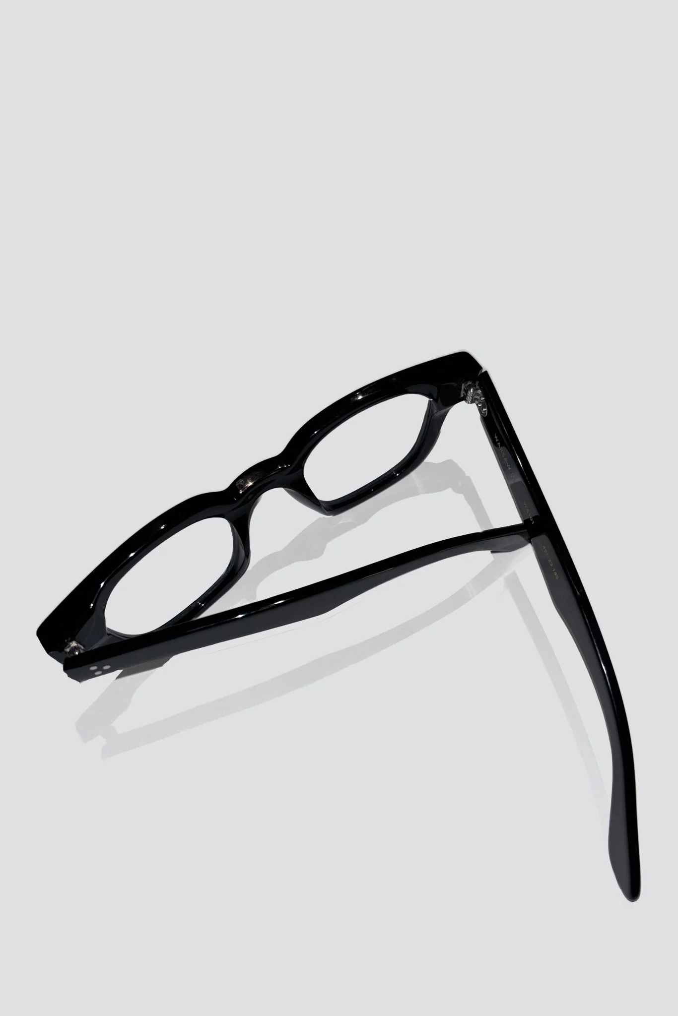 Acetate Warsaw Sunglasses - Black - Image 8