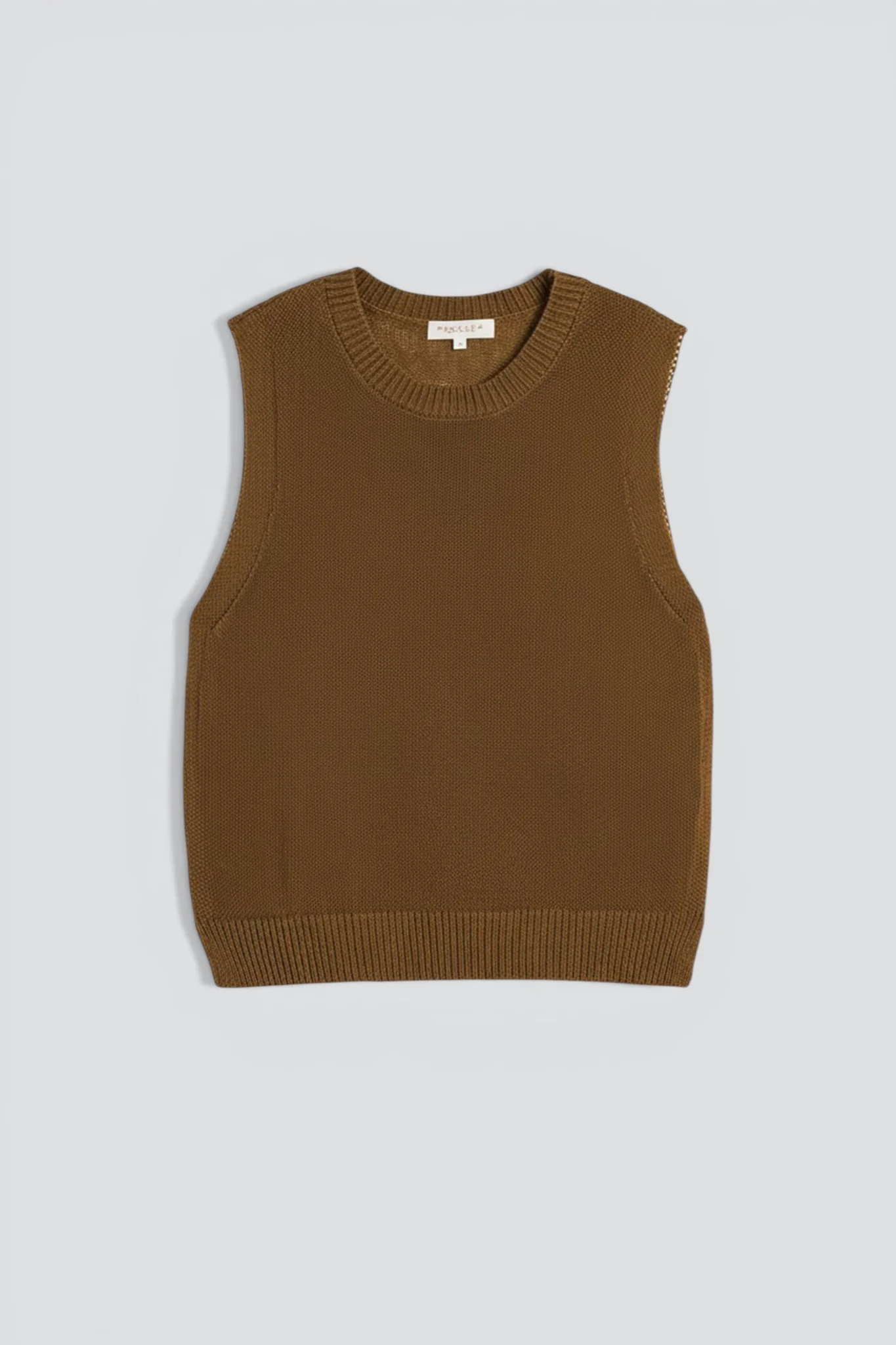 Almond Olympia Cotton Linen Top