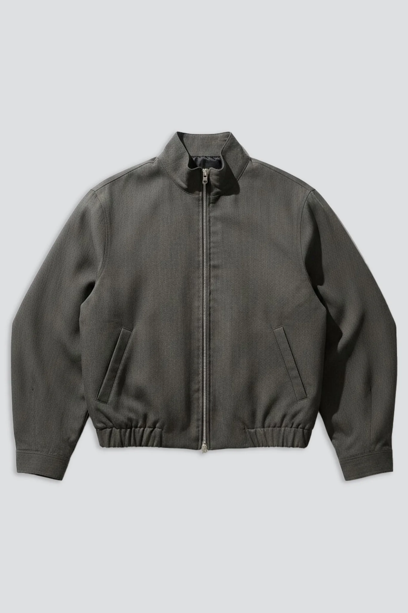 Army Rayon Mockneck Jacket