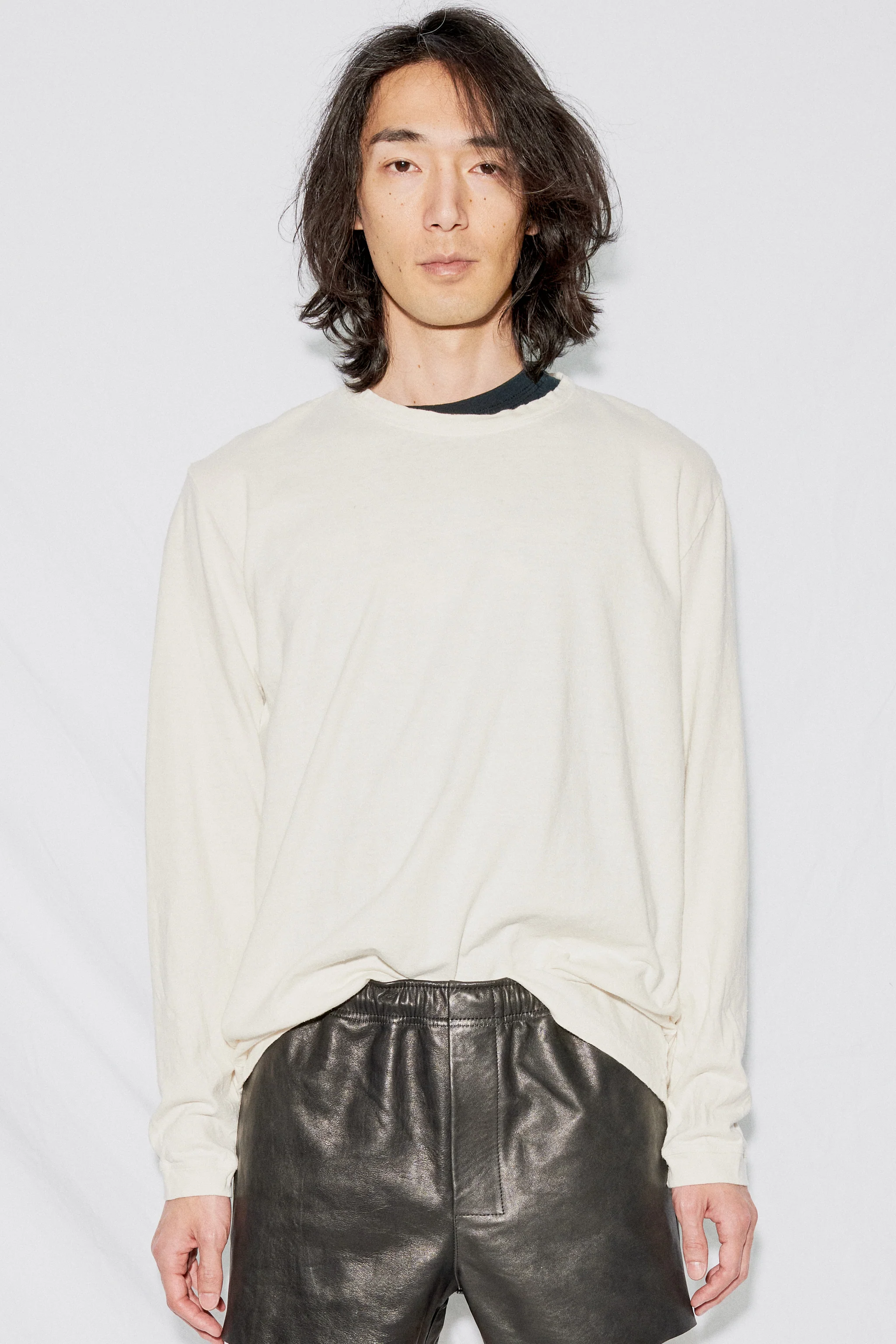White Baja Long Sleeve Tee - Image 5