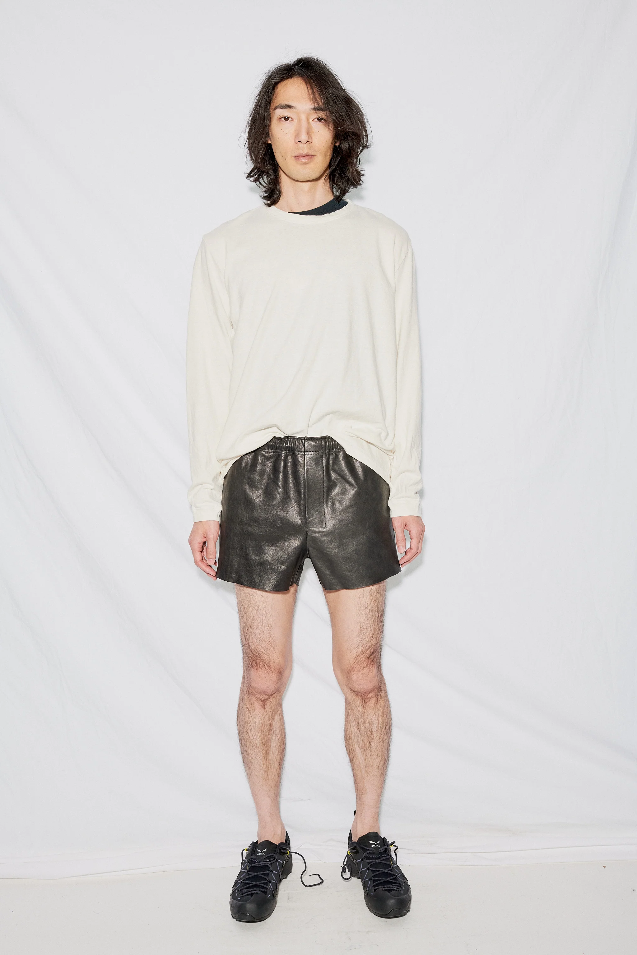 White Baja Long Sleeve Tee - Image 6