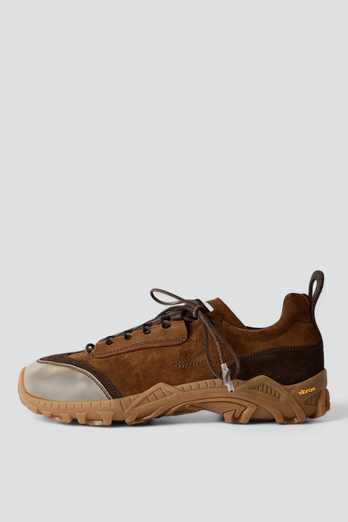 Bitter Cocoa Mowed Suede Gabe Sneaker - Image 3