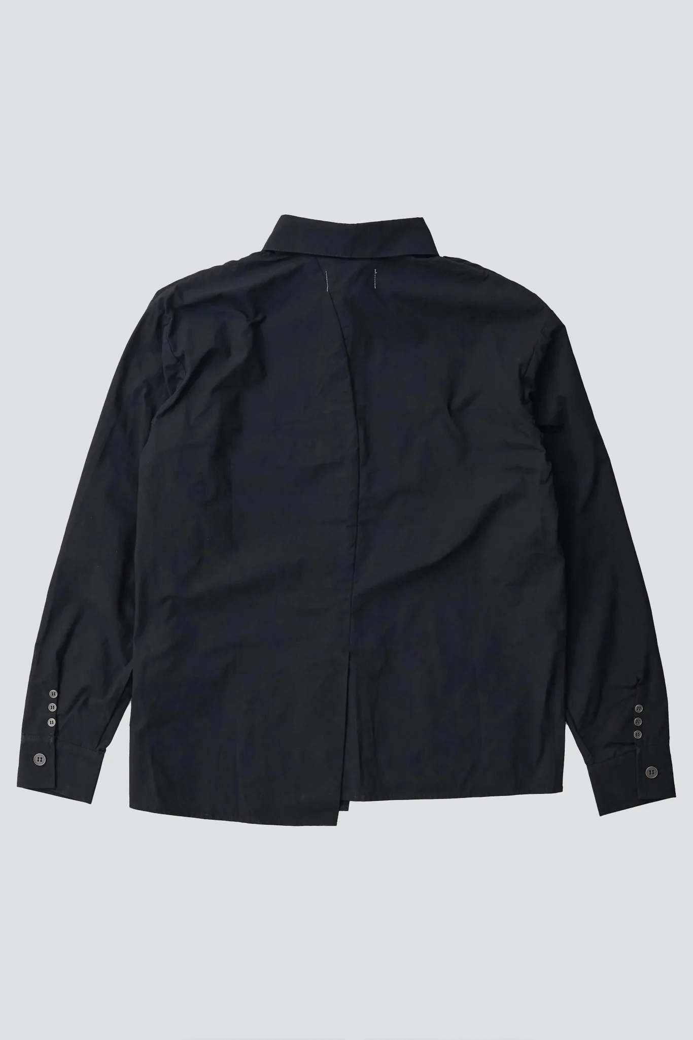 Black Asymmetric Shirt - Image 6