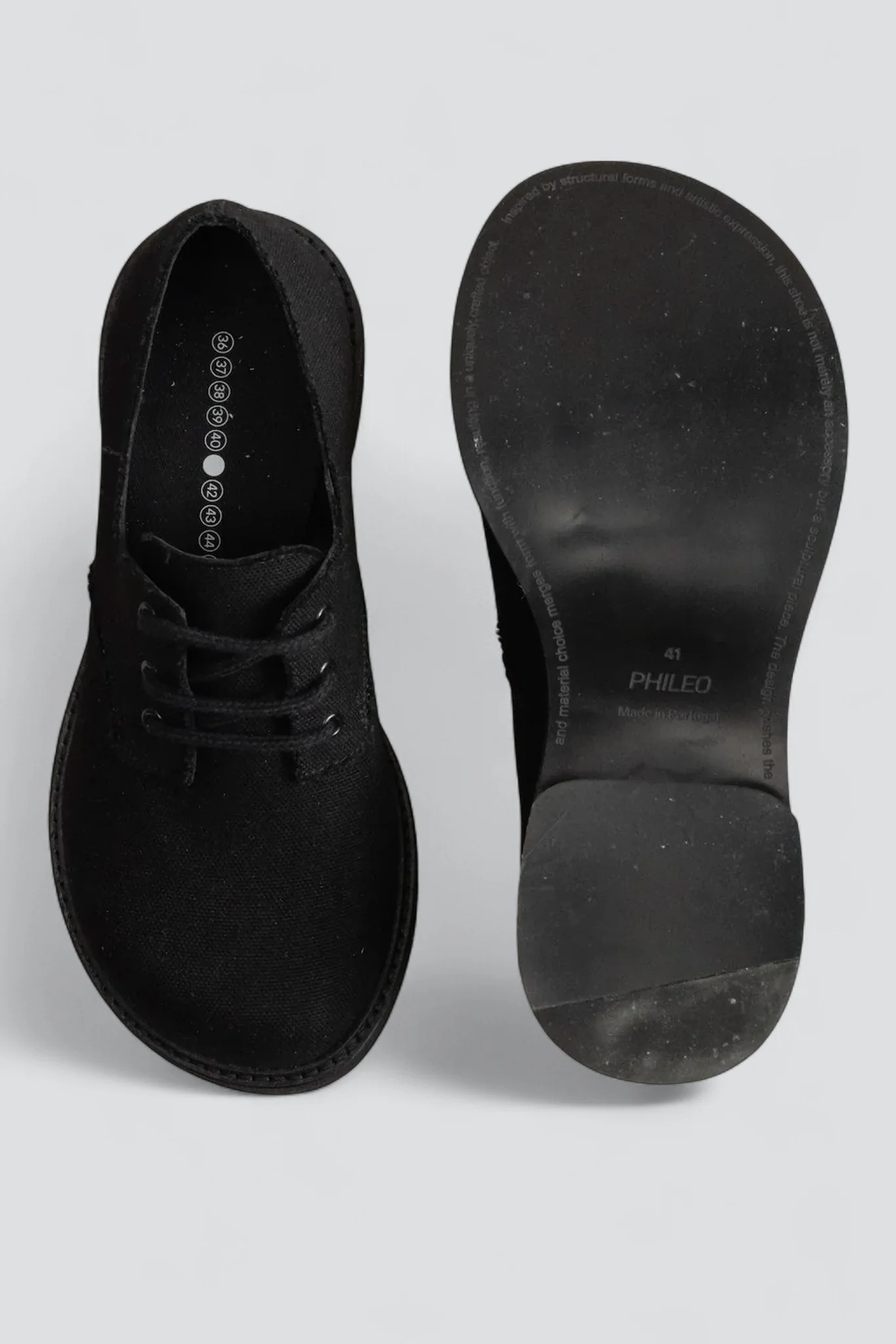 Black Canvas Derby - Image 4