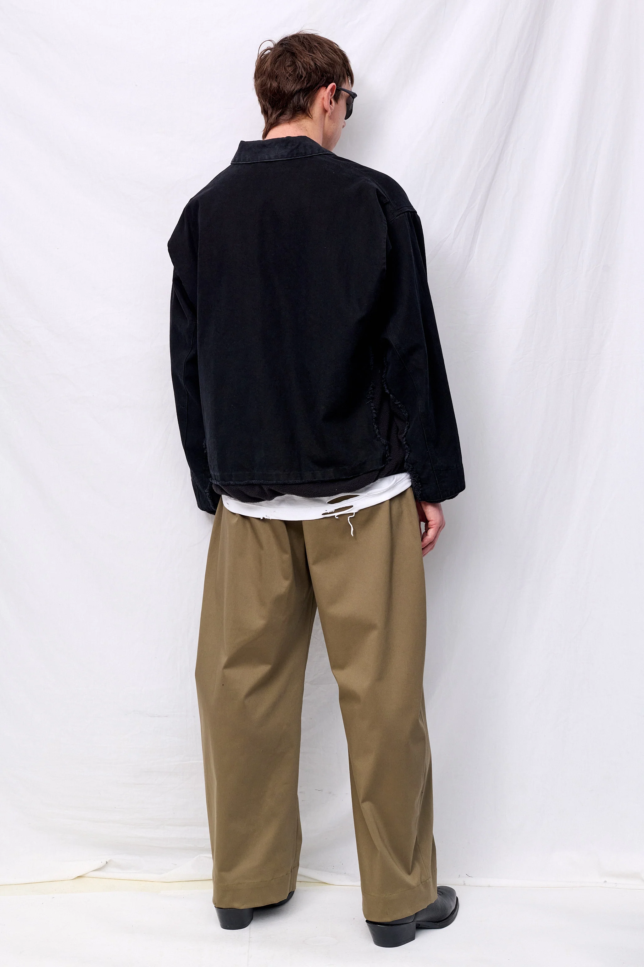 Black Connected Work Jacket - Image 3