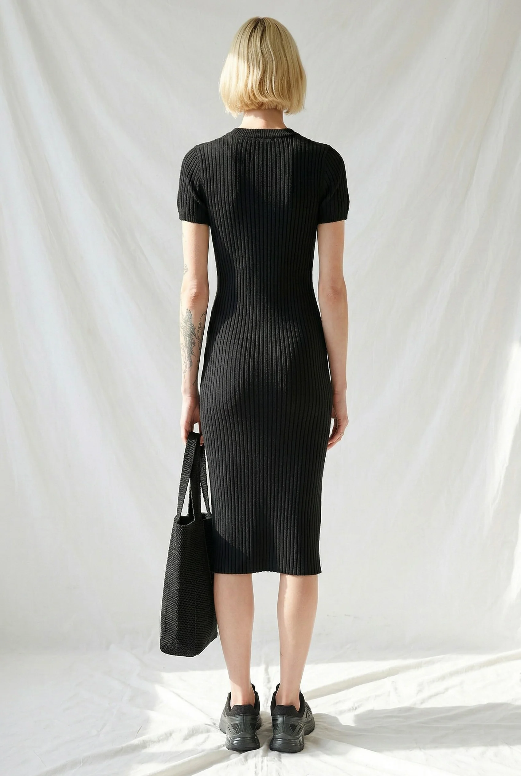 Black Avi Dress - Image 3