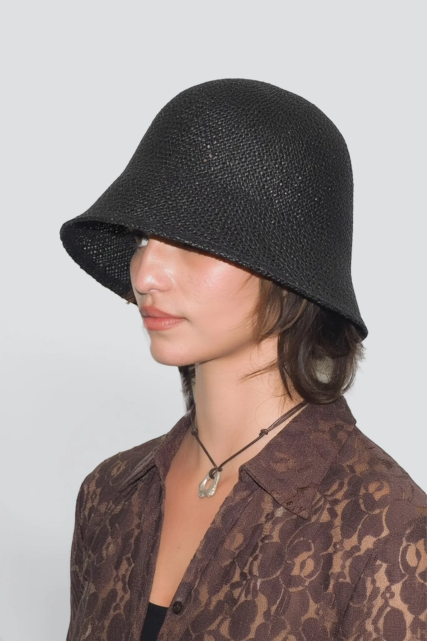 Black Crown Hat