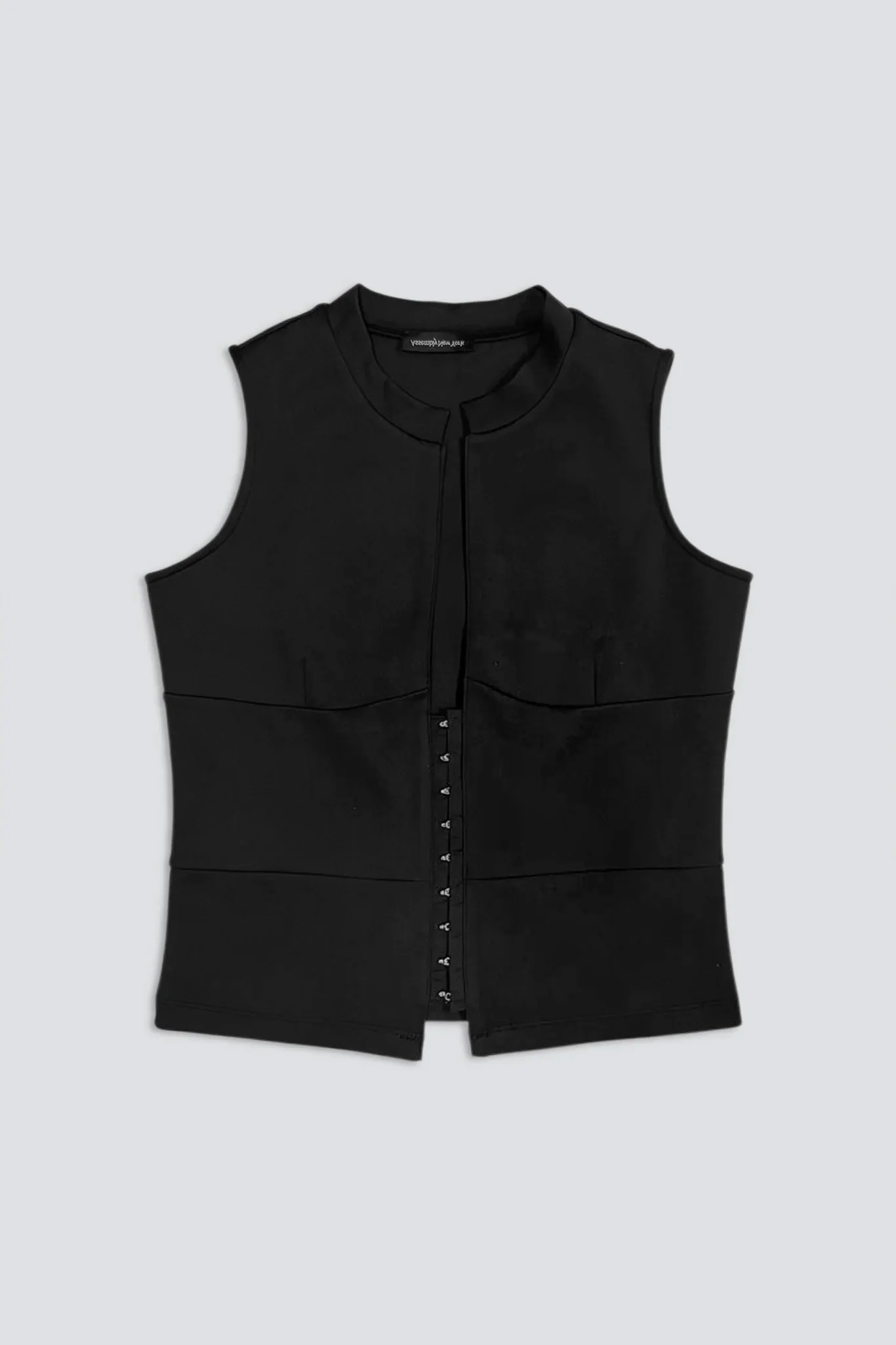 Black Vest Top