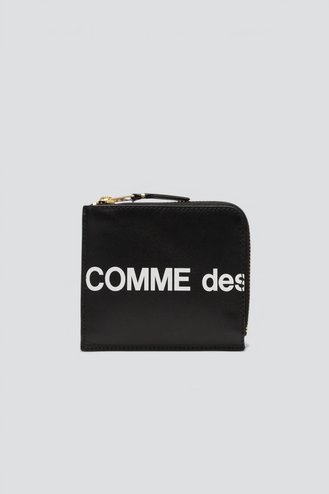 Huge Logo Half Zip Wallet - Black - SA3100HL