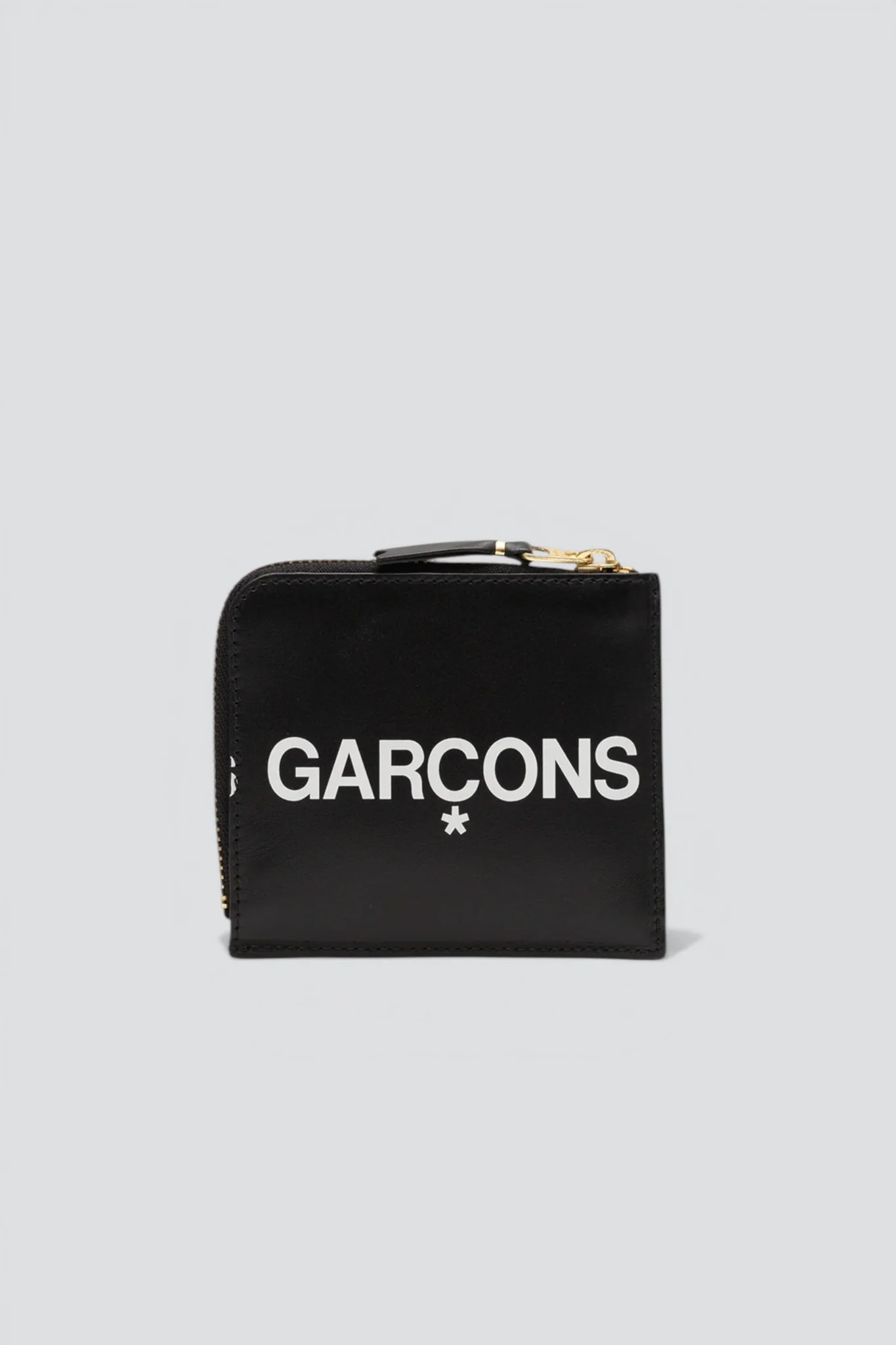 Huge Logo Half Zip Wallet - Black - SA3100HL - Image 2