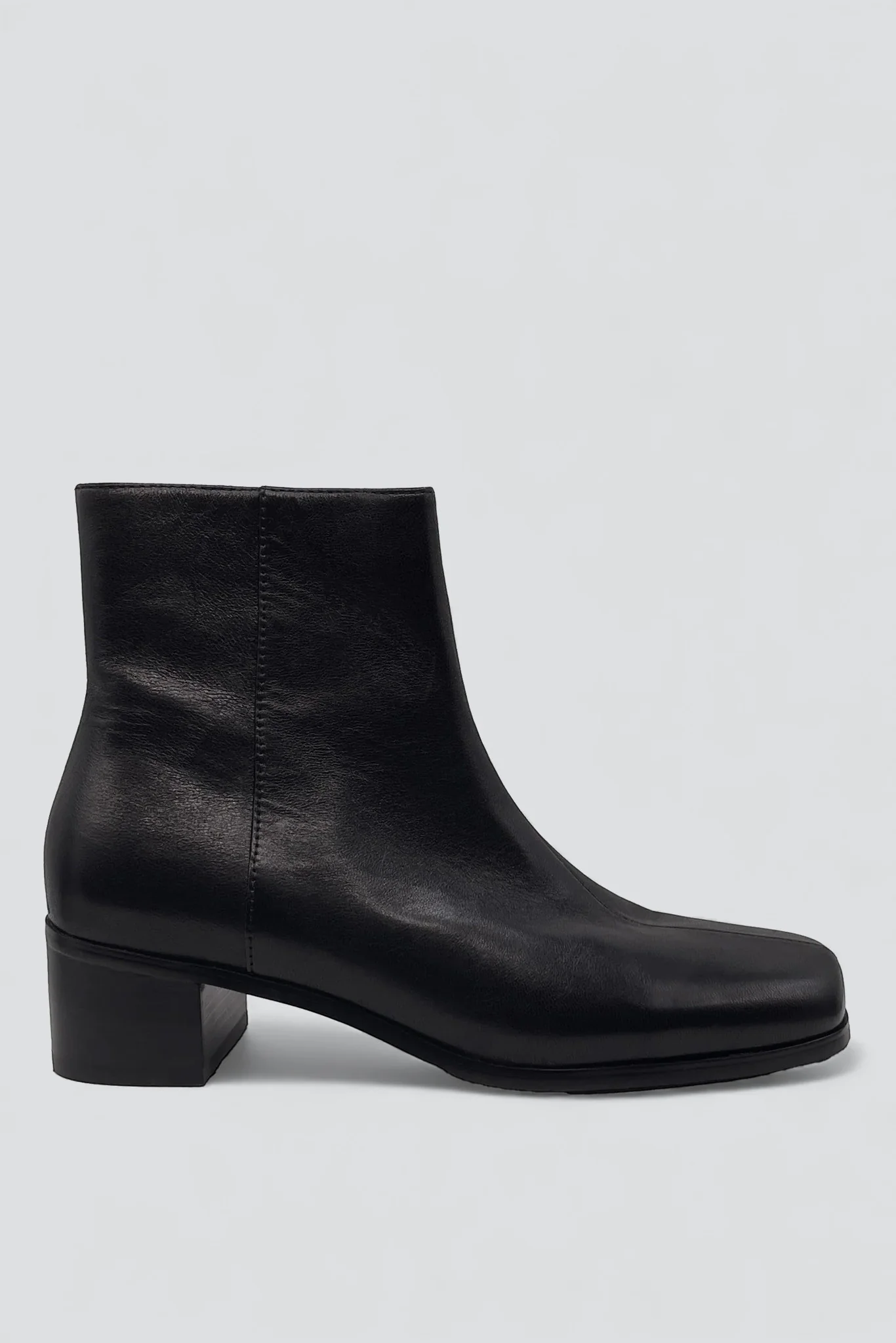 Black Ici Ankle Boot