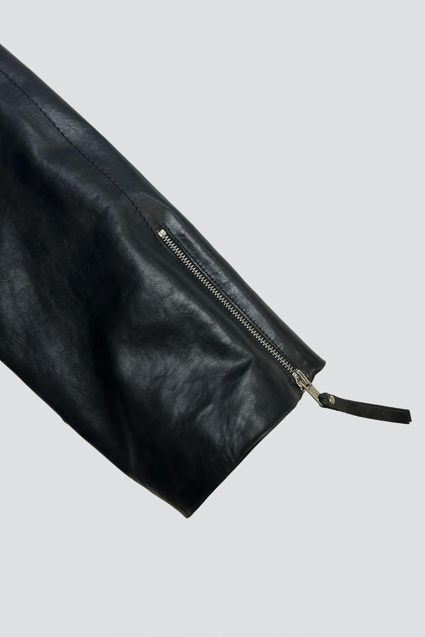 Black Kamen Leather Jacket - Image 7
