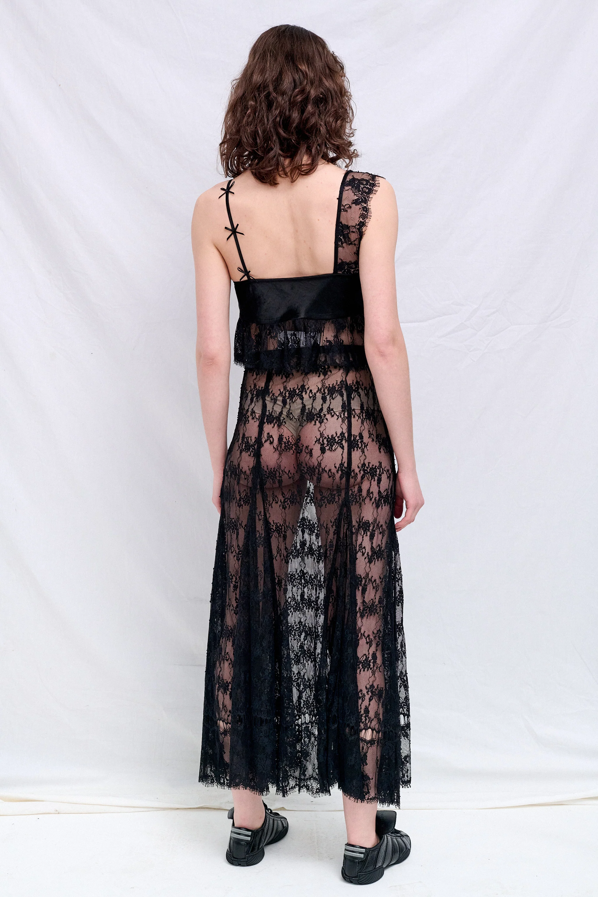 Black Lace Pamela Skirt - Image 4