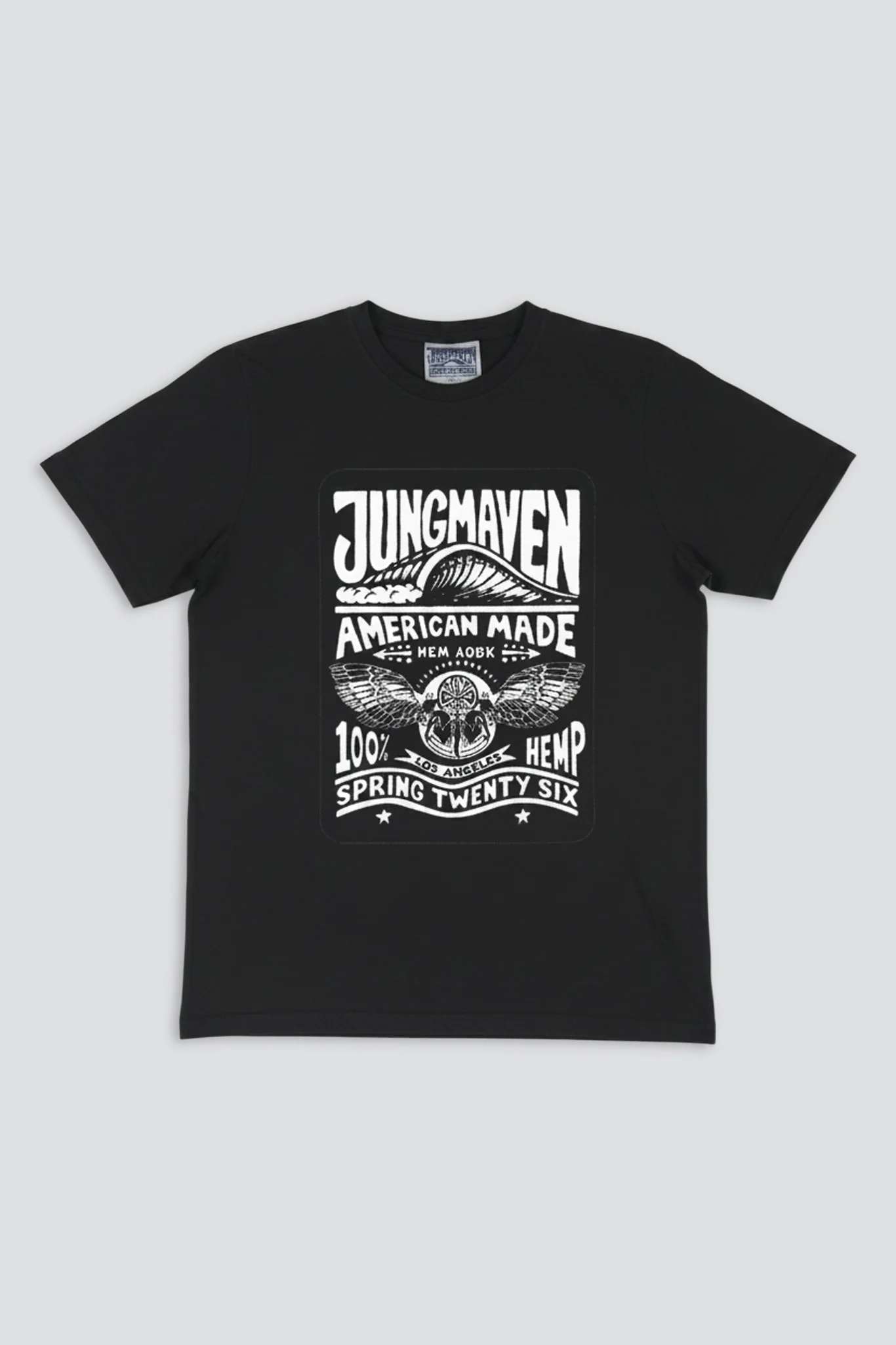 Black Logo Baja Tee