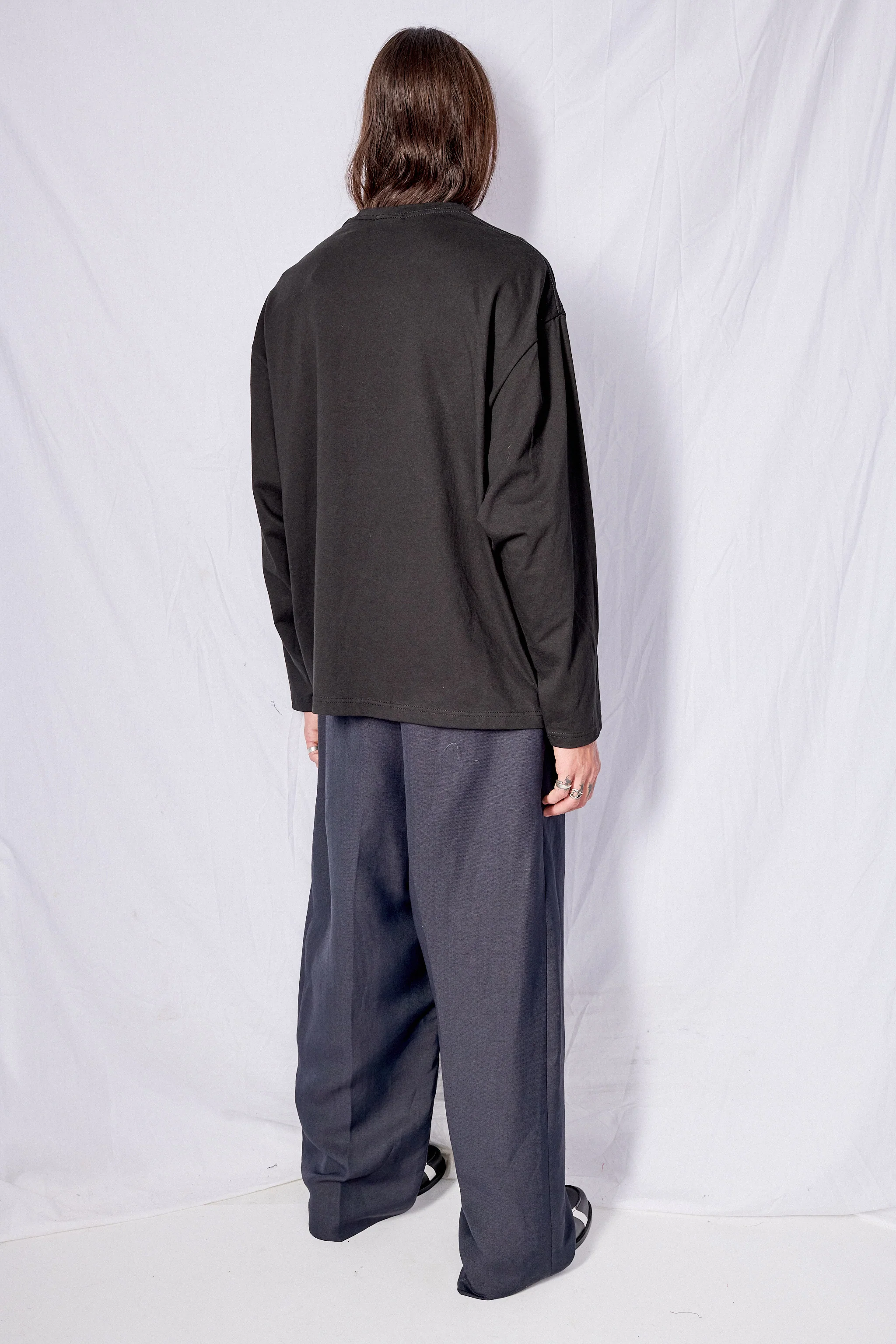 Black Loose Long Sleeve - Image 4