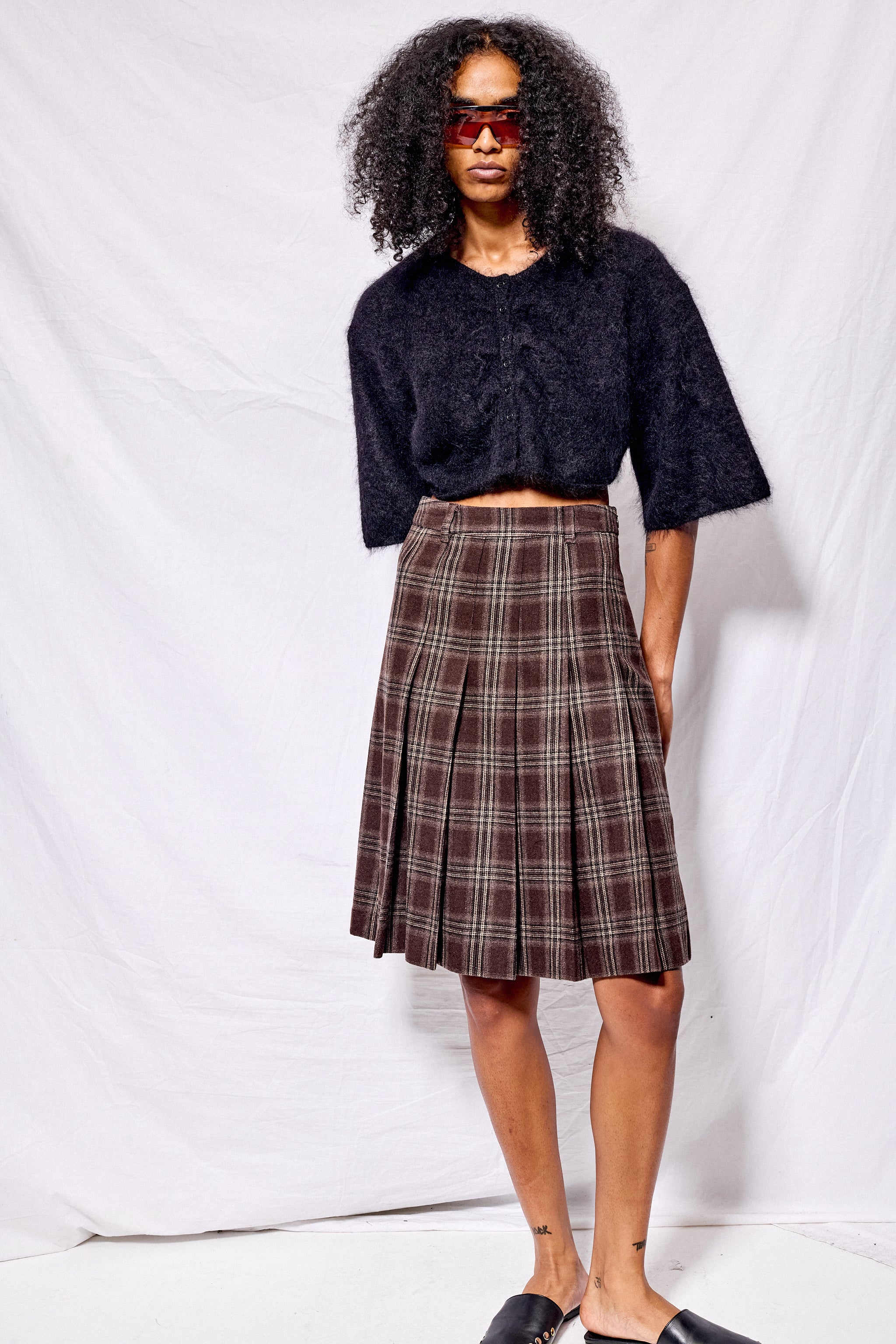 Black Maja Crop Cardigan - Image 4