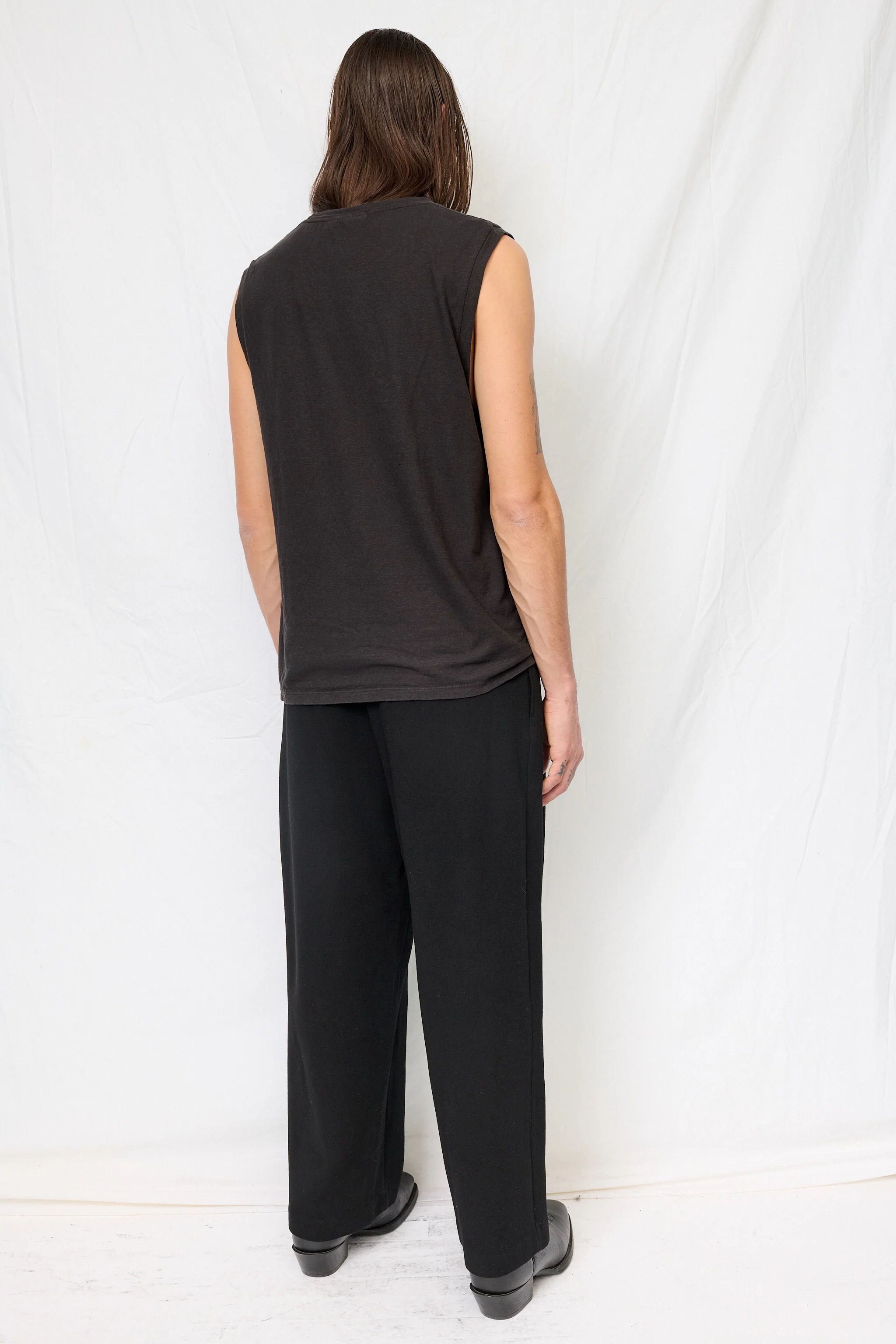 Black Malibu Muscle Tee - Image 5