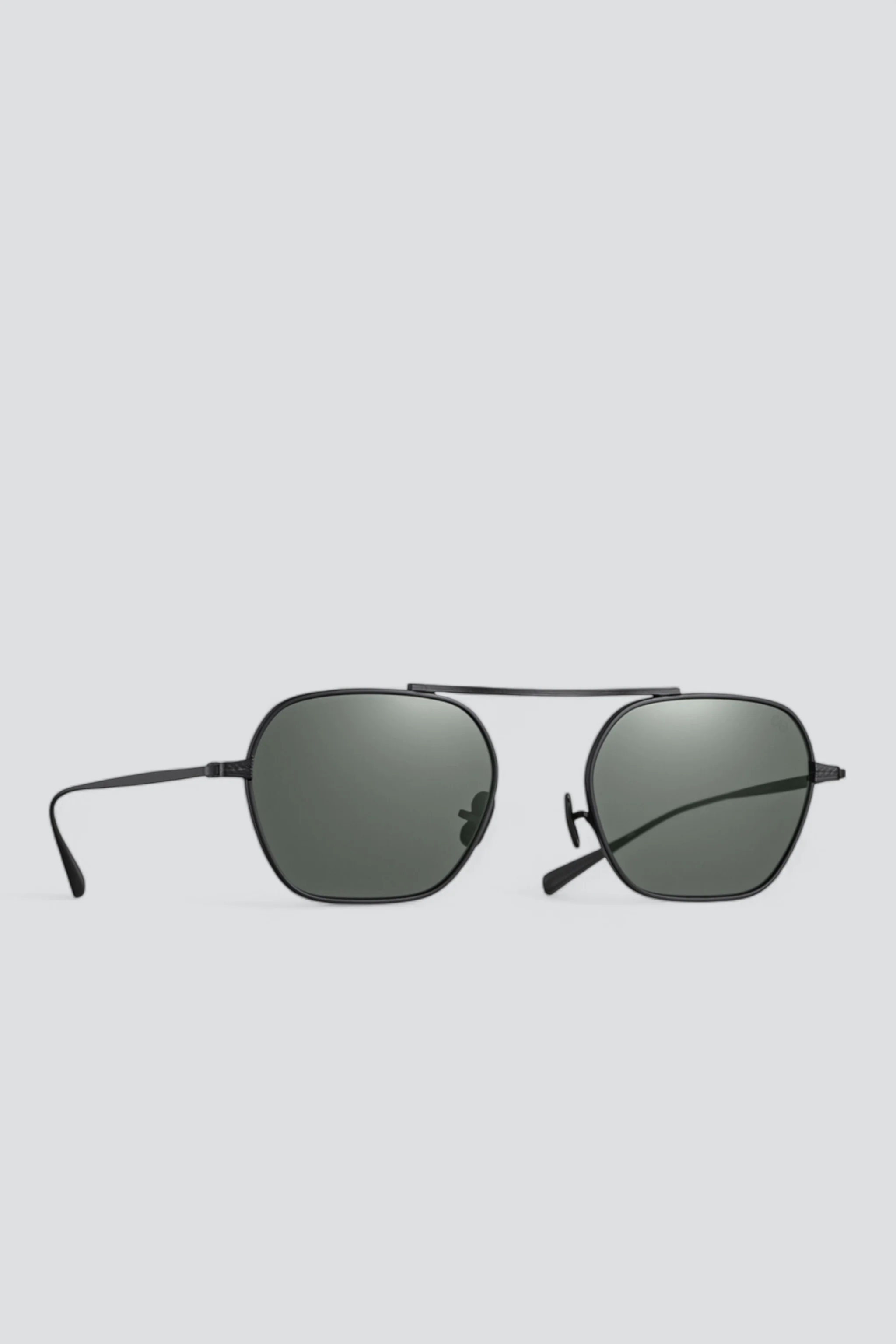 Black Metal Stripes 52 Sun Sunglasses
