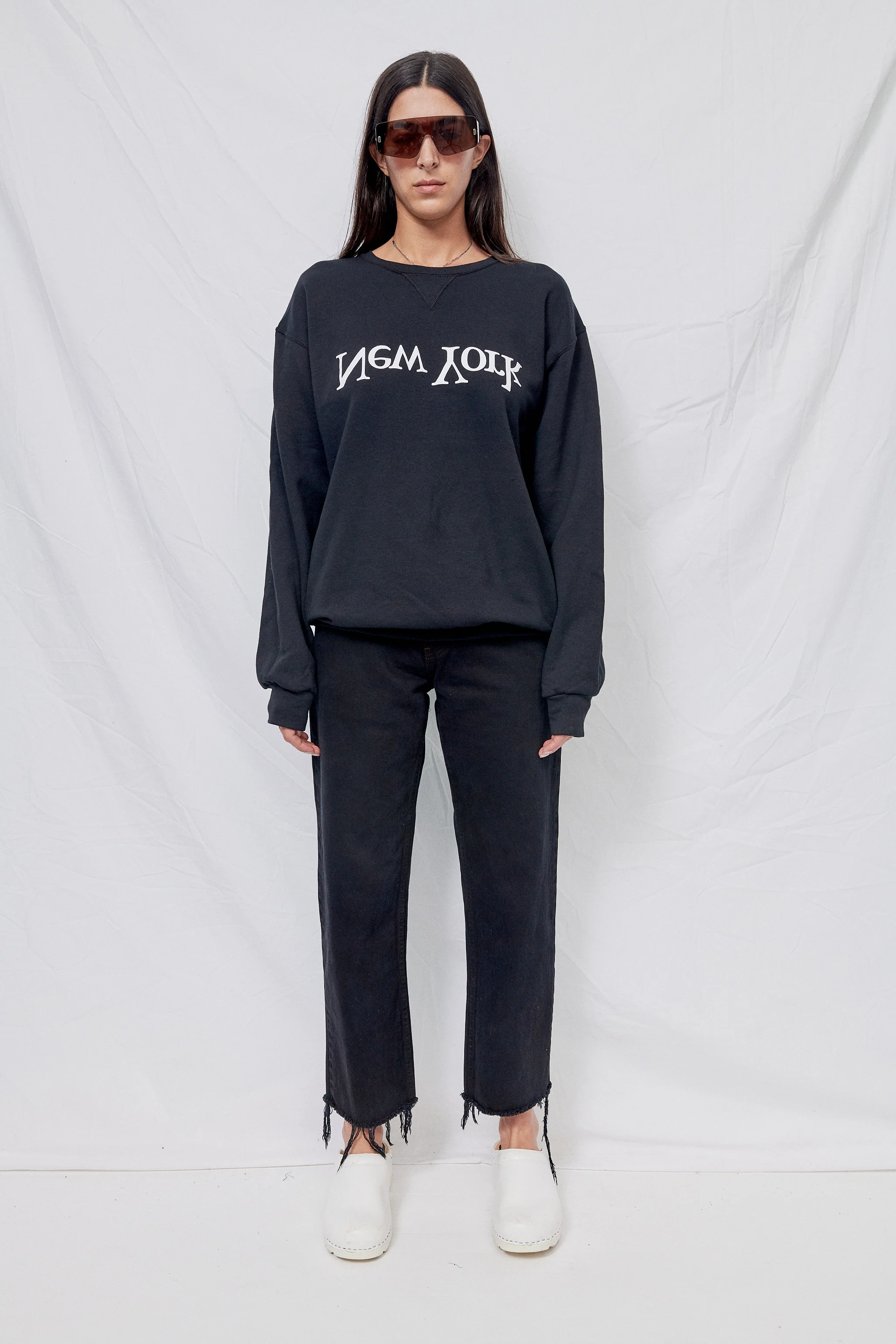 Black New York Logo Sweatshirt - Image 3