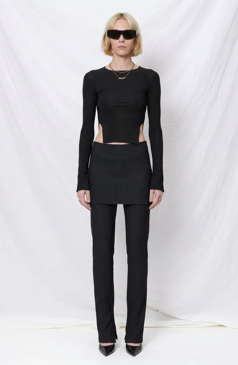 Black No Heart Top - Image 2