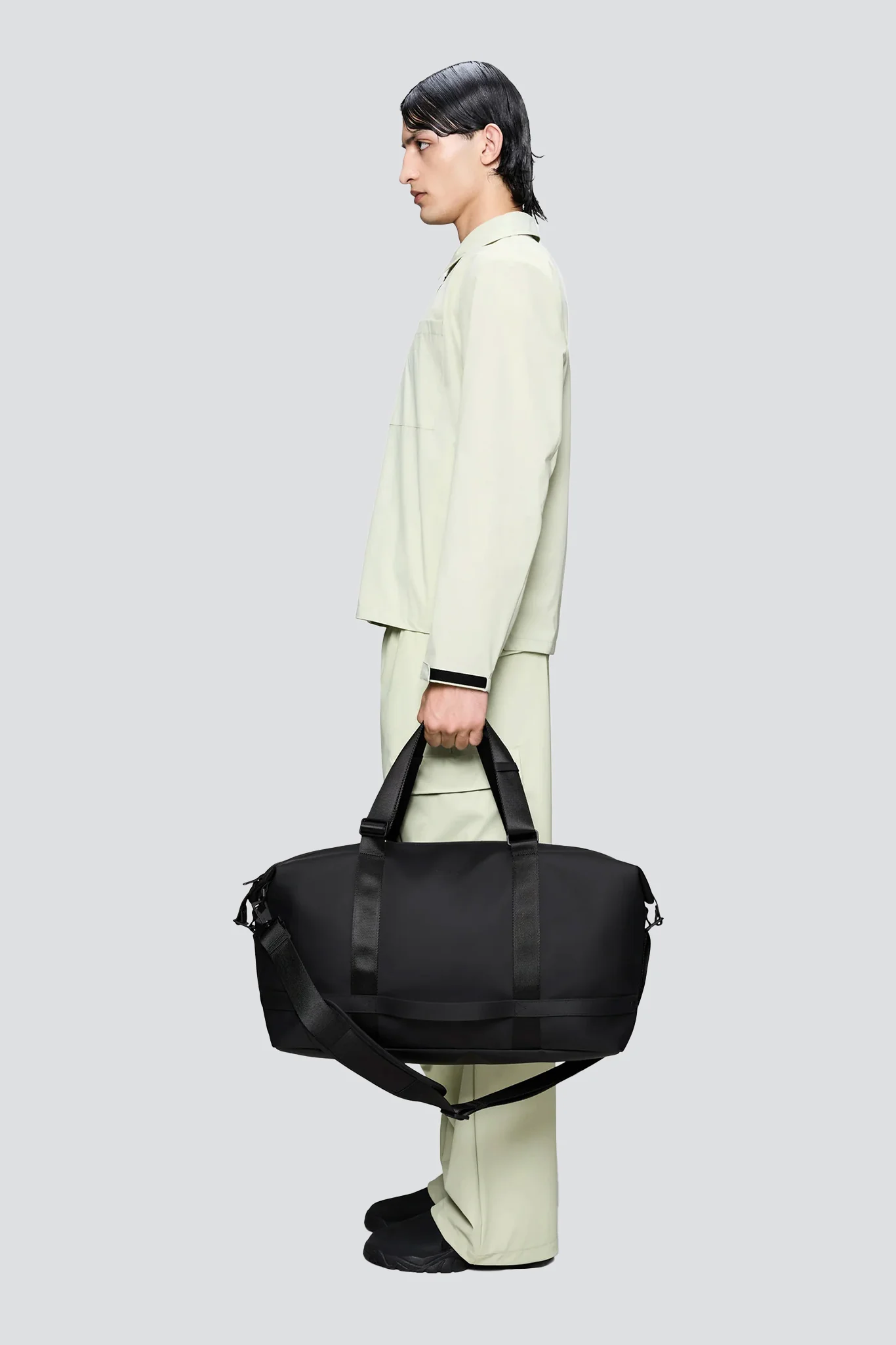 Black OTG Weekend Bag - Image 4