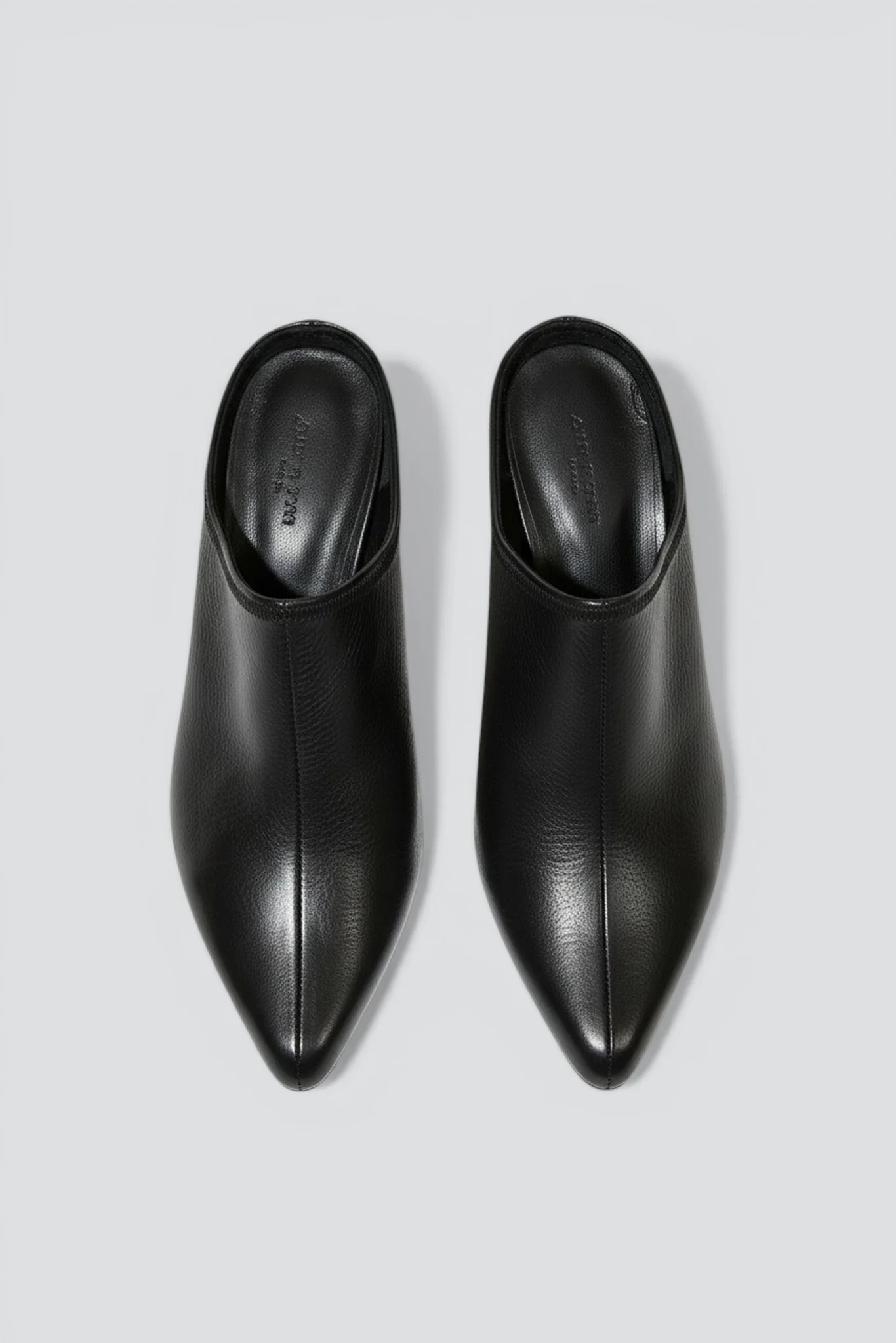 Black Pique Mule - Image 4