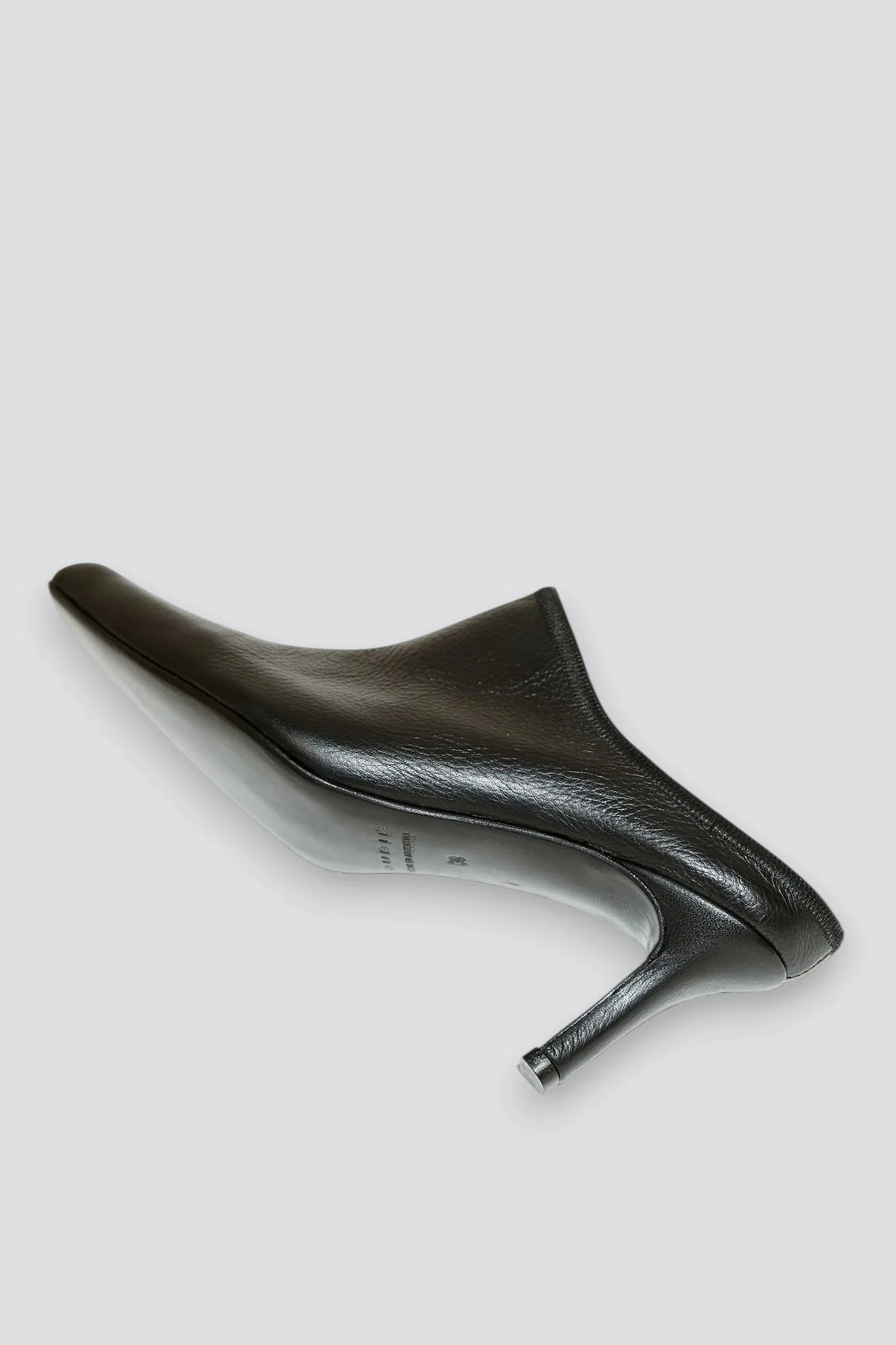 Black Pique Mule - Image 5