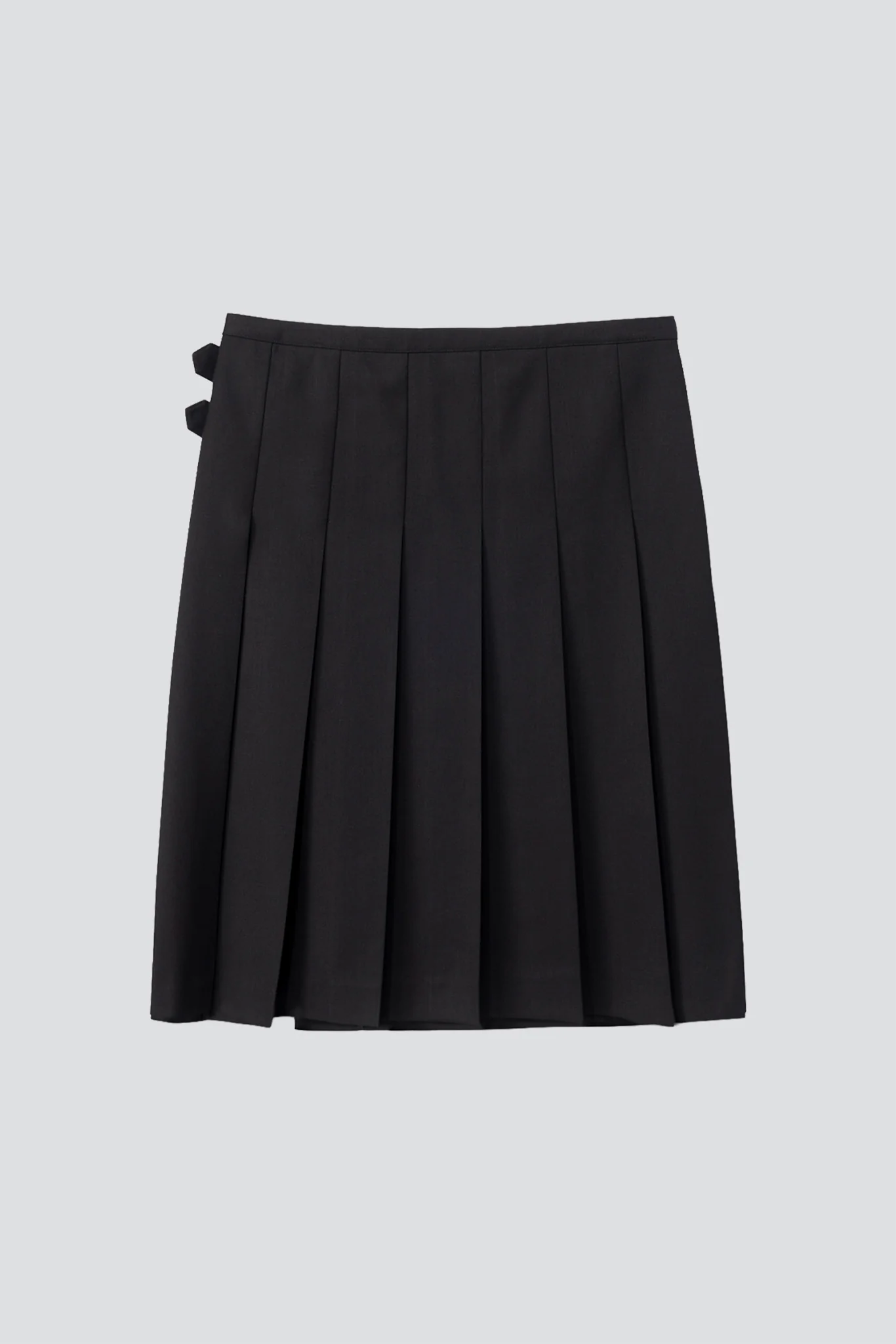 Black Pleats Midi Skirt - Image 5