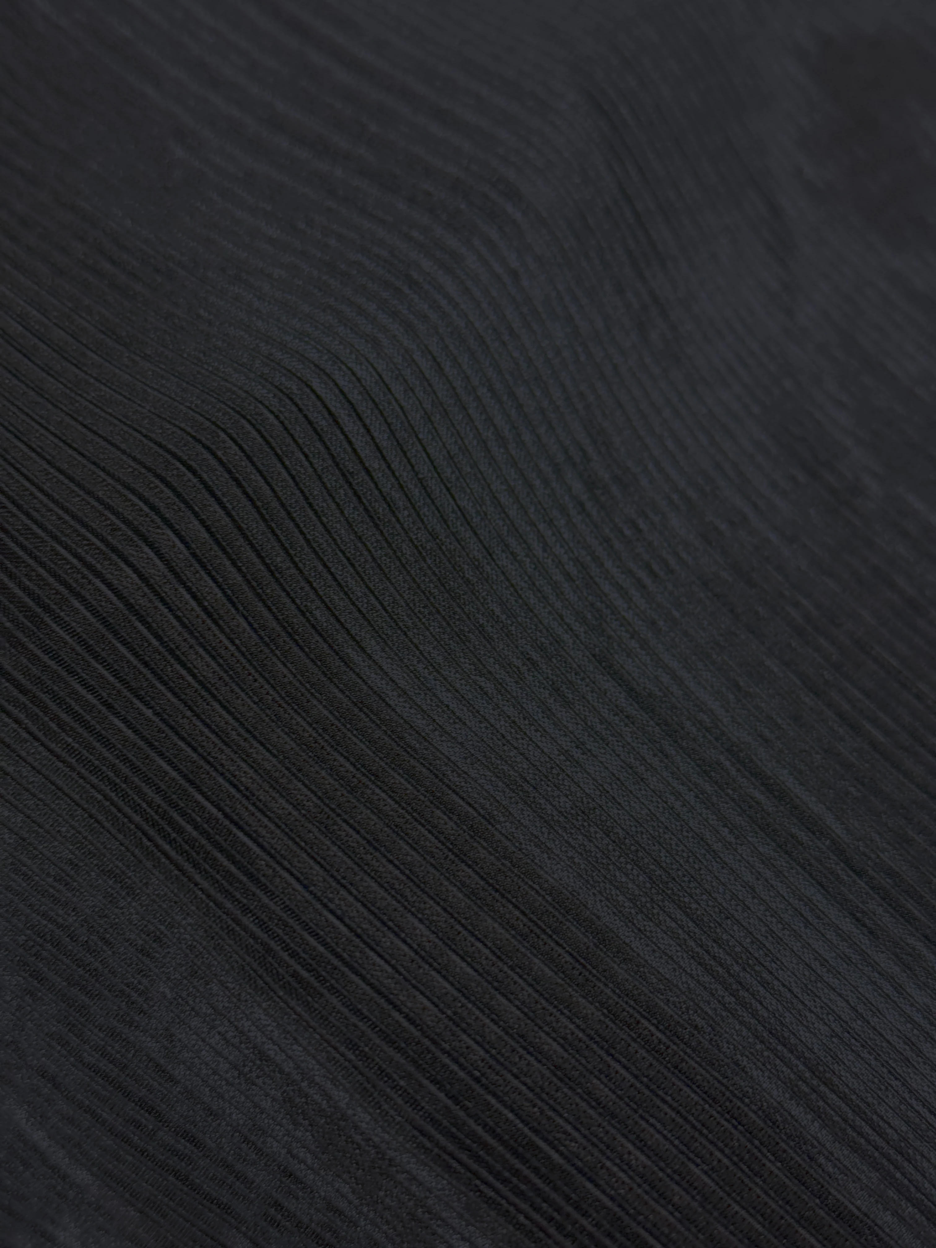 Black Plisse Crop Long Sleeve Top - Image 7