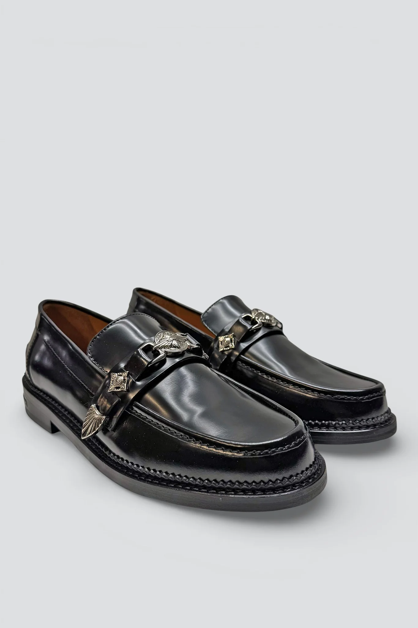 Black Polido AJ826 Shoe - Image 2