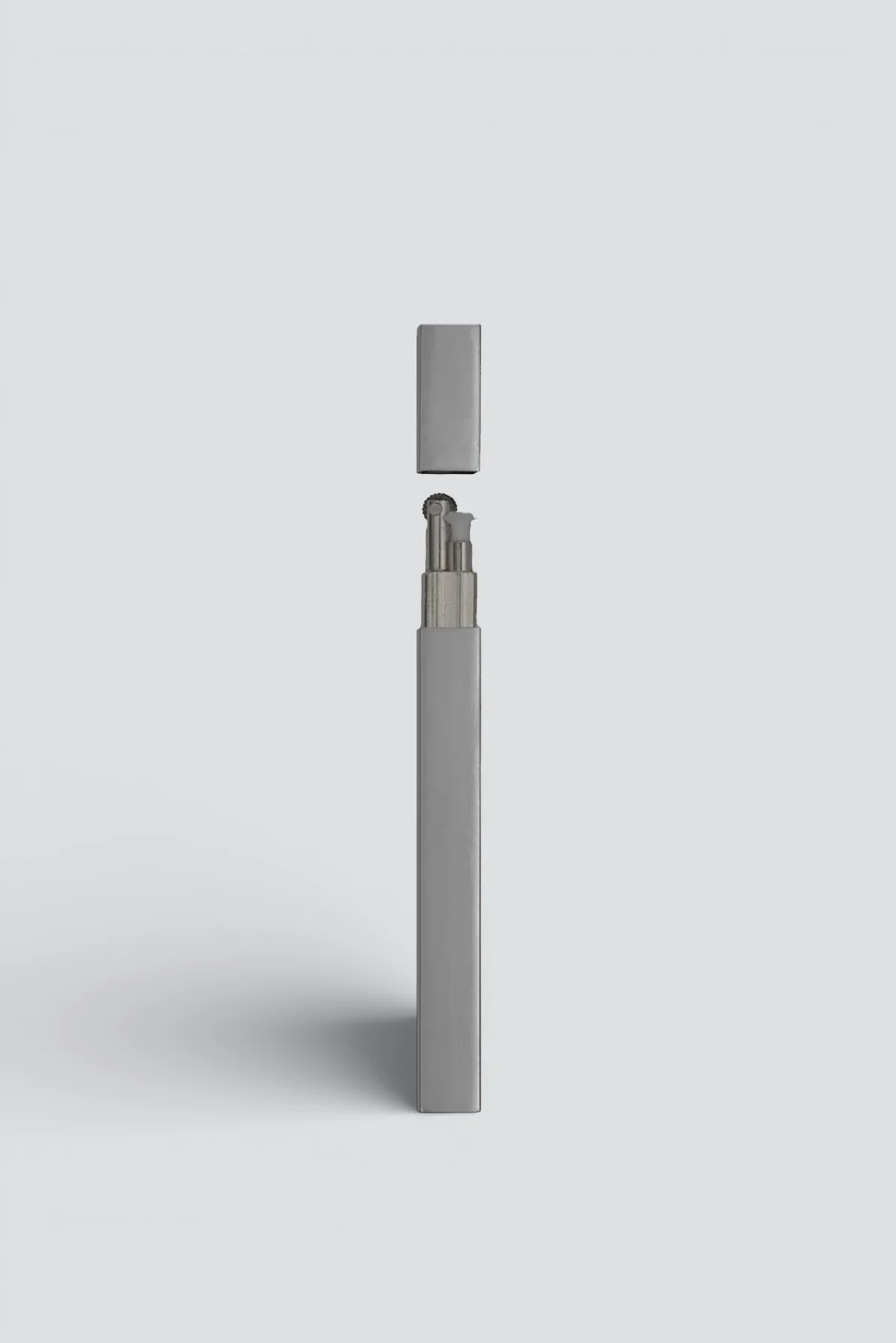 Metal Black Queue Petrol Lighter - Image 2