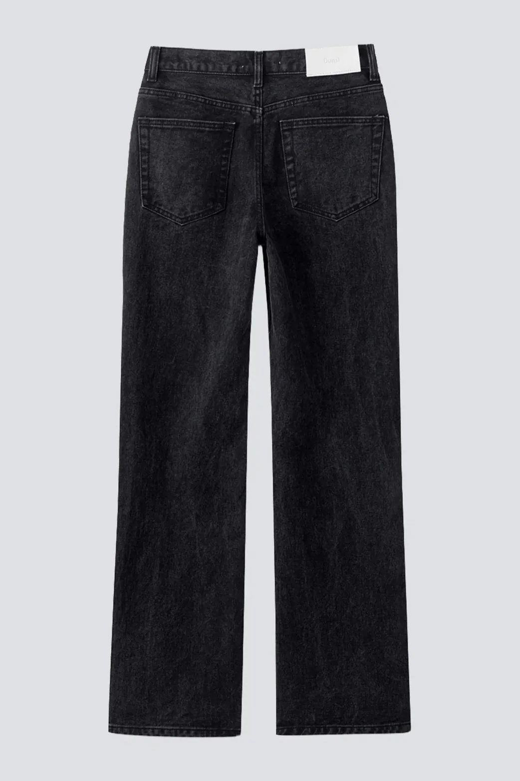 Black Relaxed Flared Jeans - Image 7