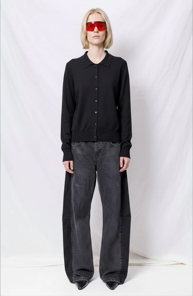 Black Renna Cardigan - Image 2