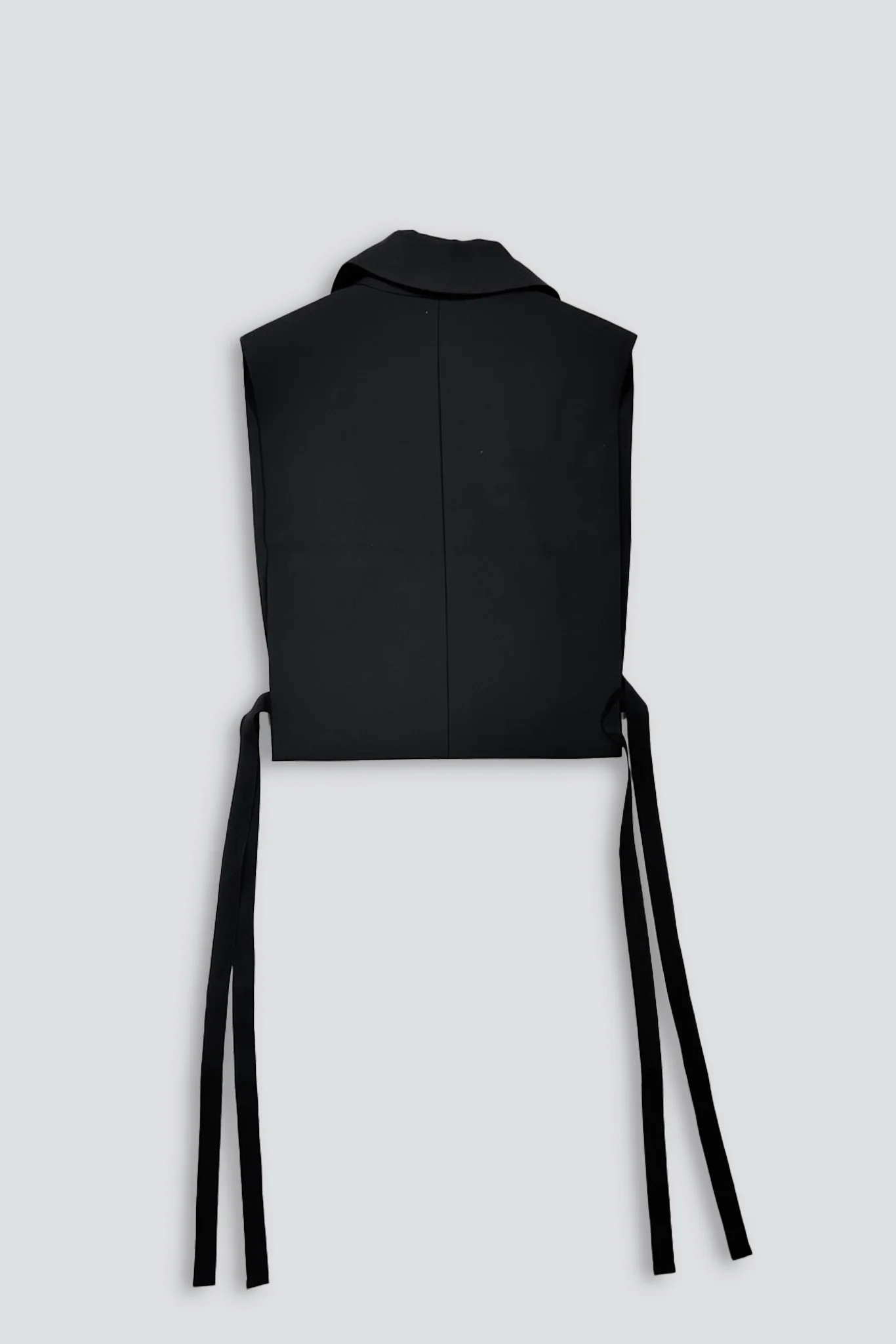 Black Section Vest - Image 3