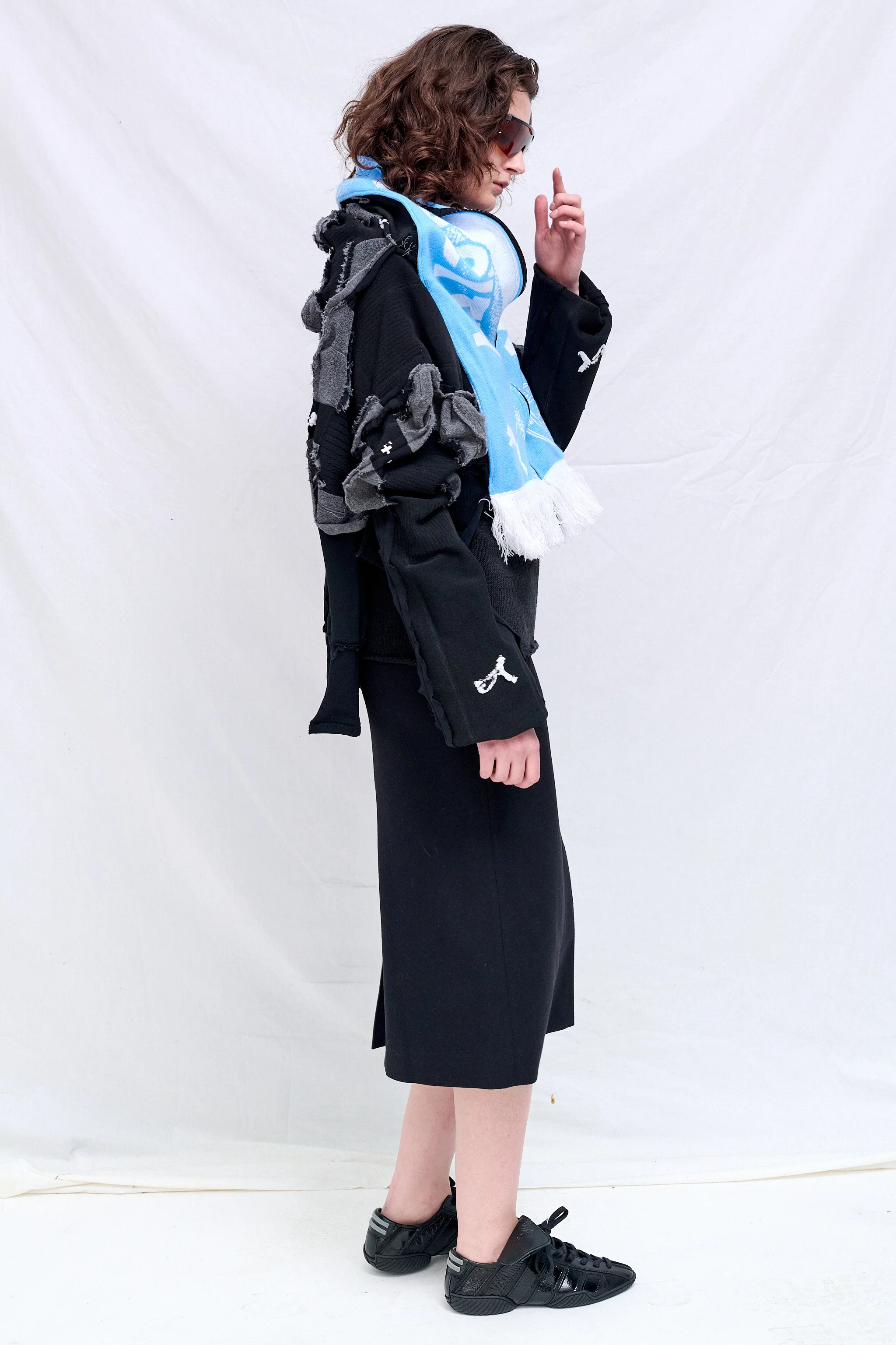 Black Sockscarf Hoodie Original - Image 3