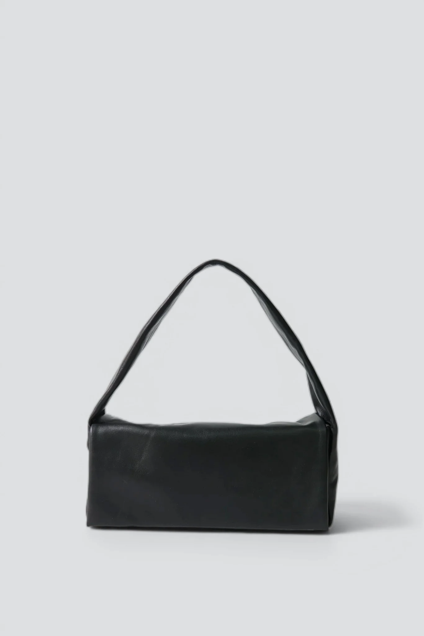 Black Soft Slim Satchel