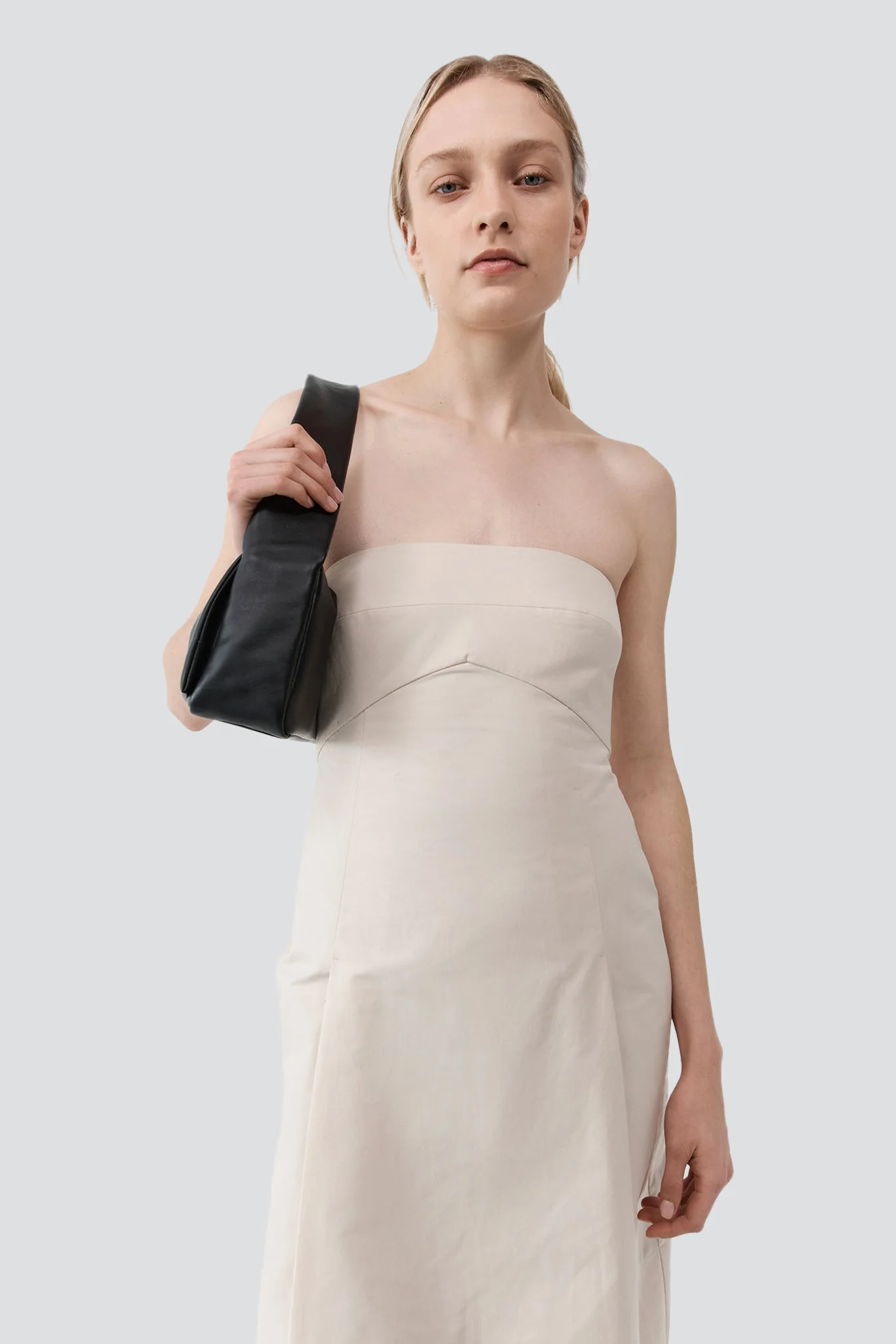Black Soft Slim Satchel - Image 6