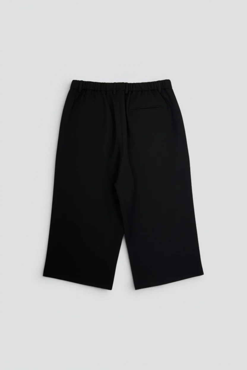 Black Suiting Bodega Shorts - Image 6
