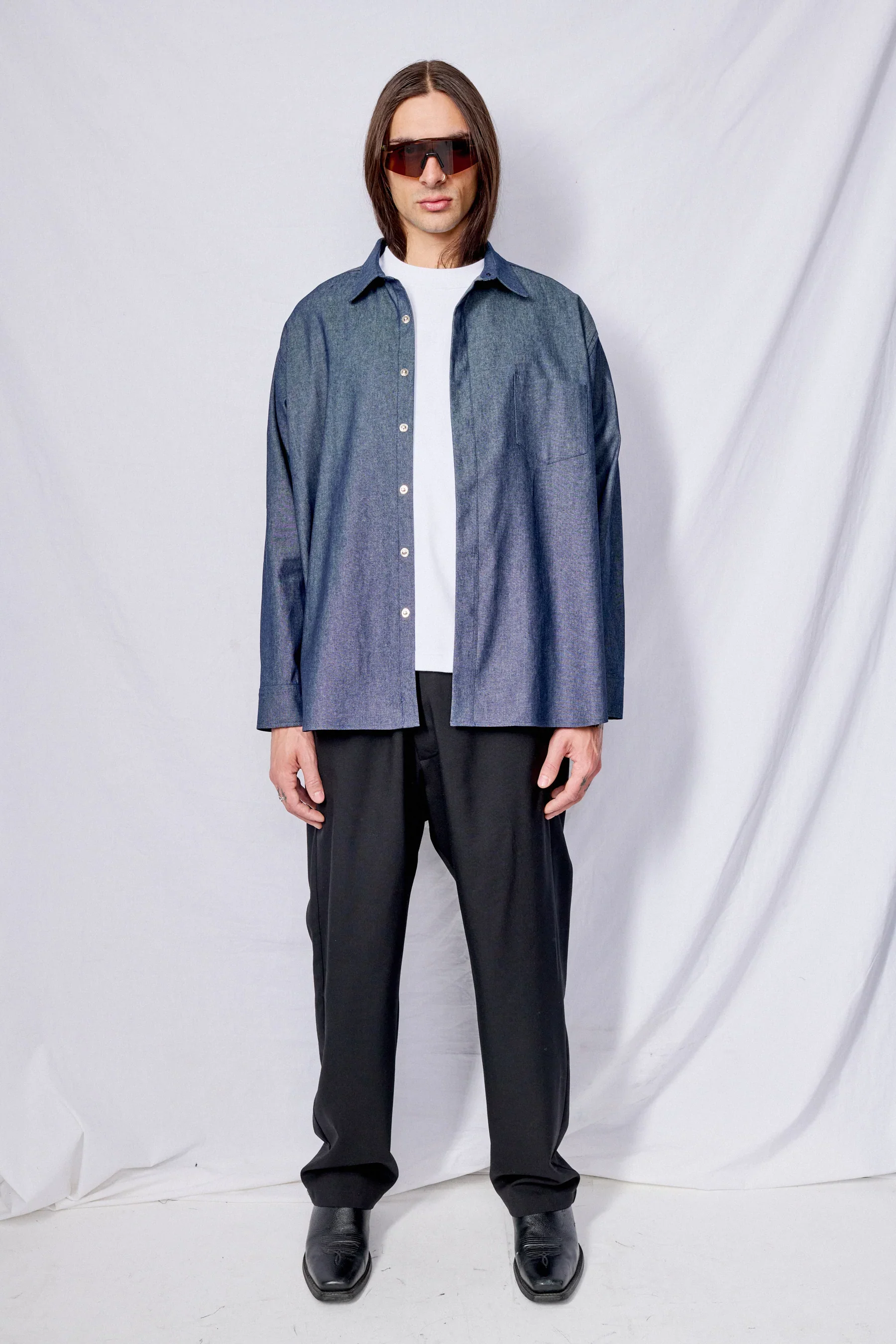 Black Suiting Drawstring Pant - Image 5