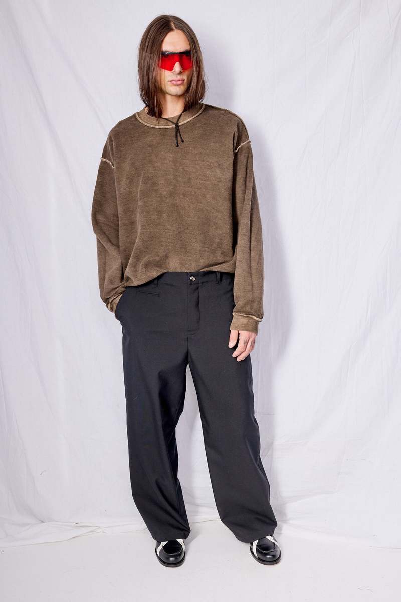 Black Suiting Full Pant - Image 3