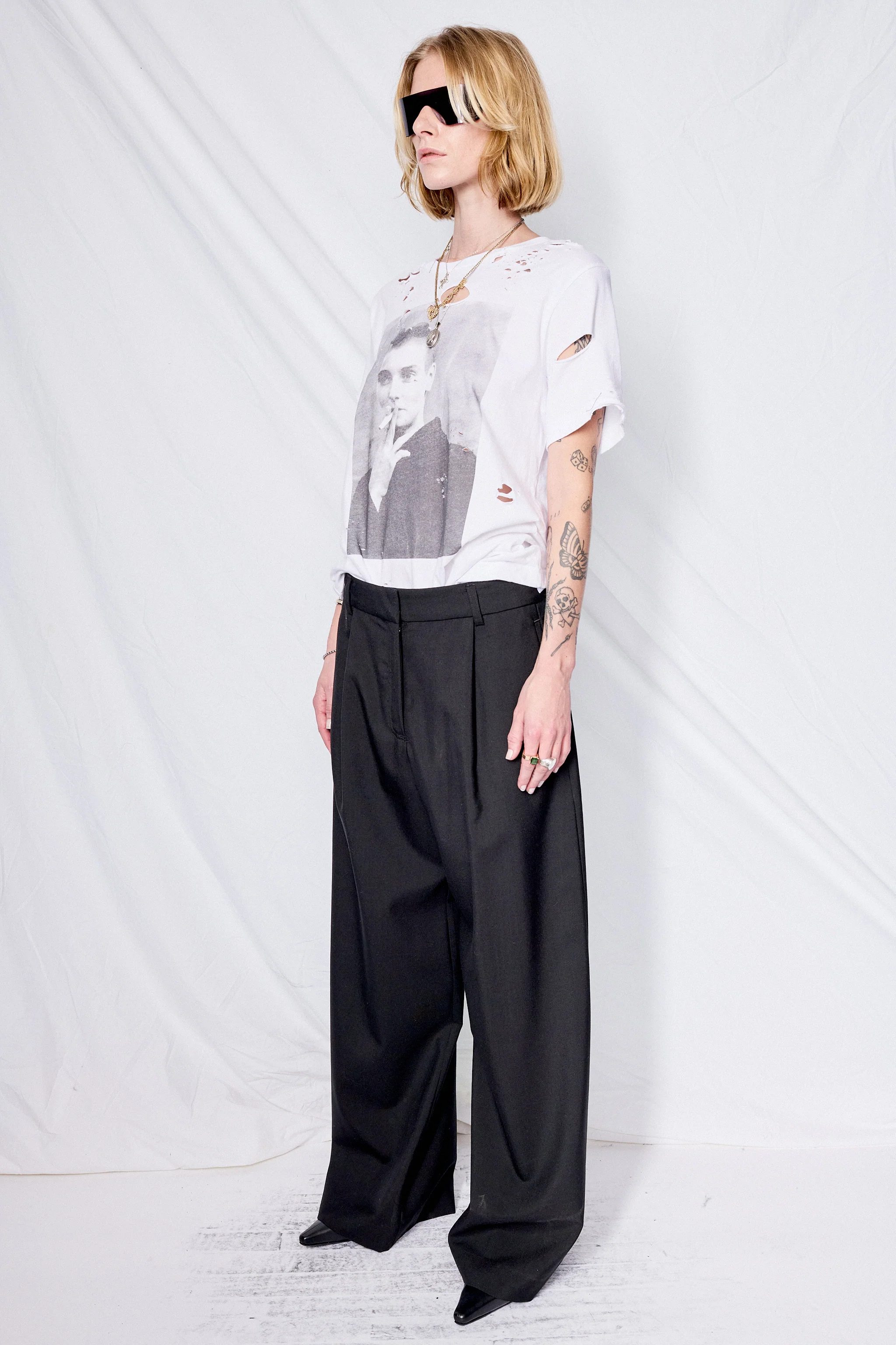 Black Suiting Homme Pant - Image 5