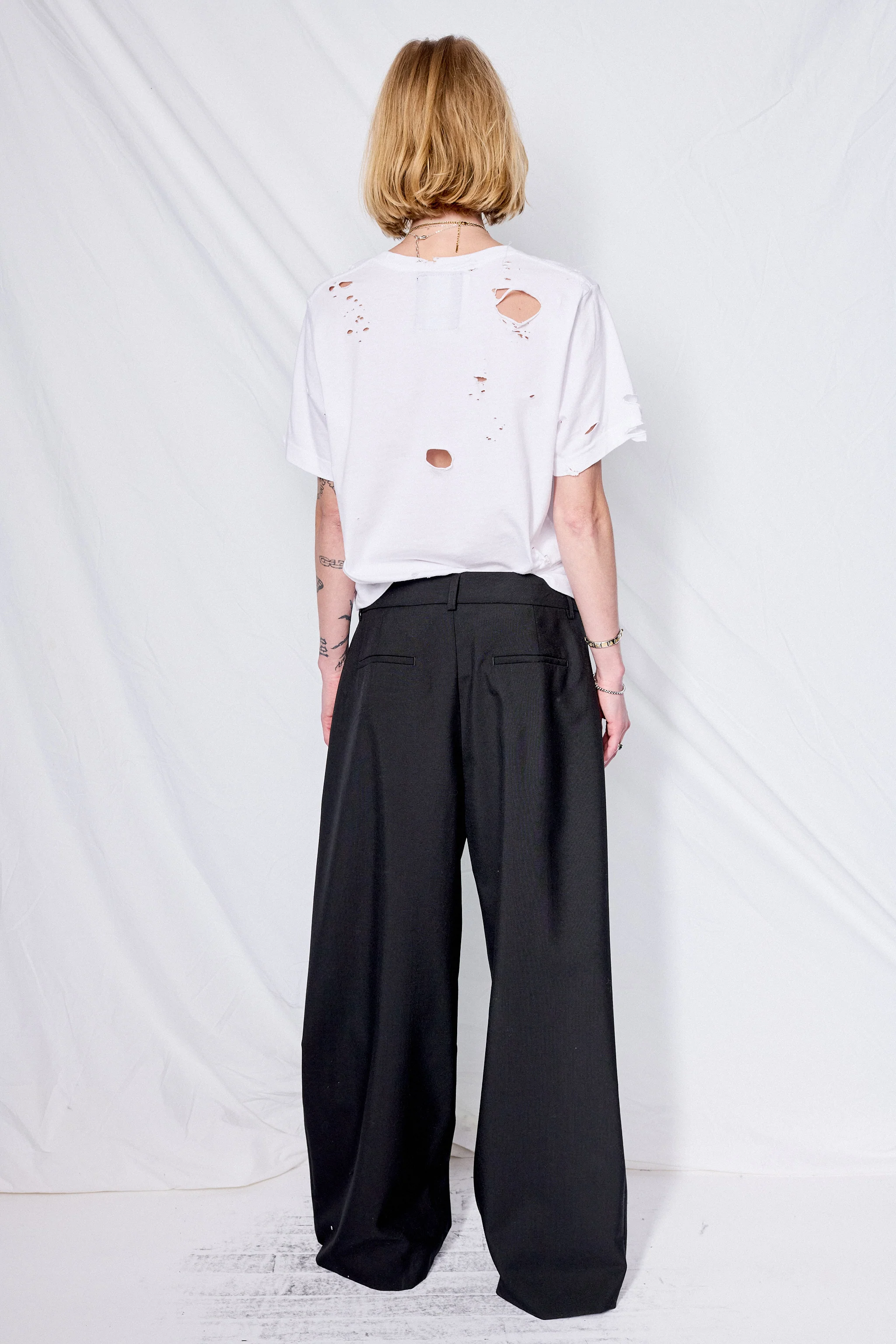 Black Suiting Homme Pant - Image 6